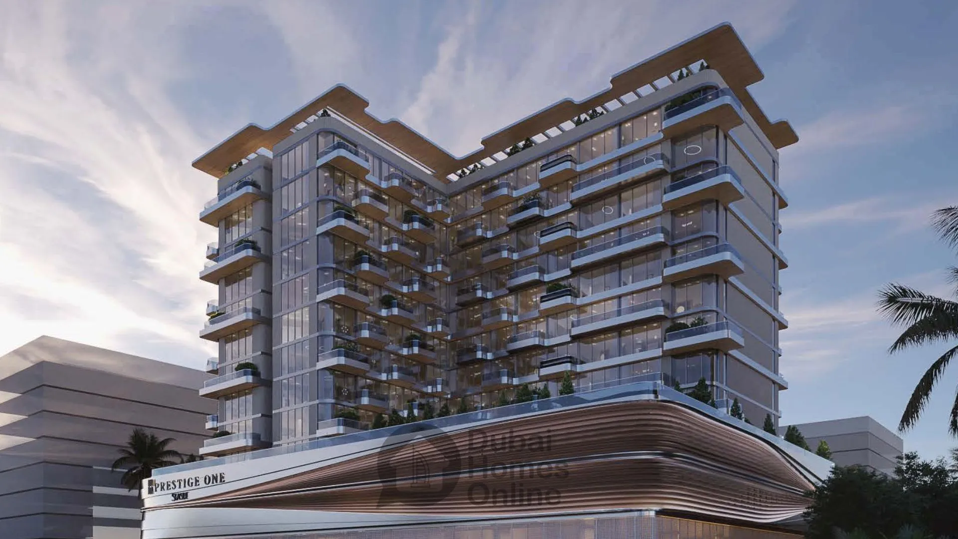 مشروع شقق سيسايد من بريستيج وان: شقق فاخرة للبيع في منطقة دبي آيلندز