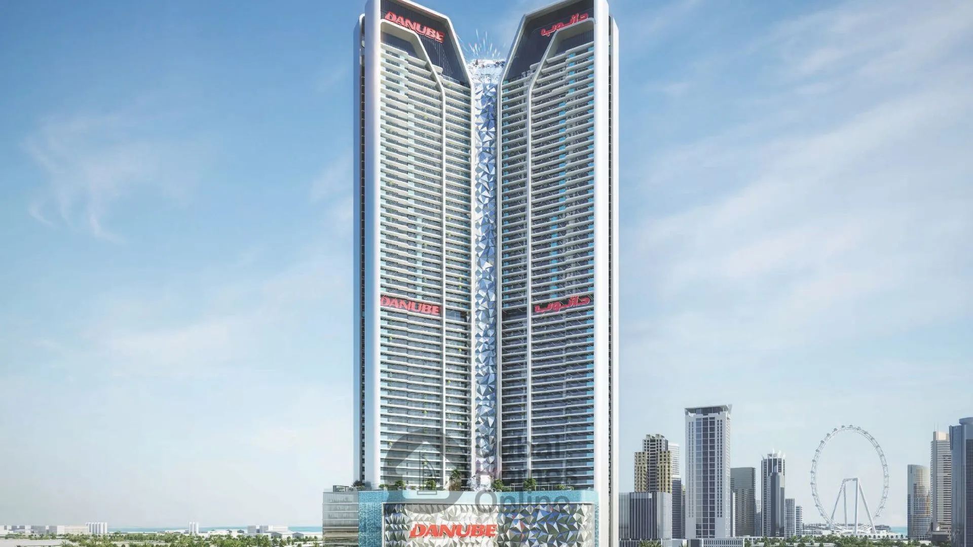 خرید آپارتمان های دانوب دیاموندز در منطقه جی ال تی دبی