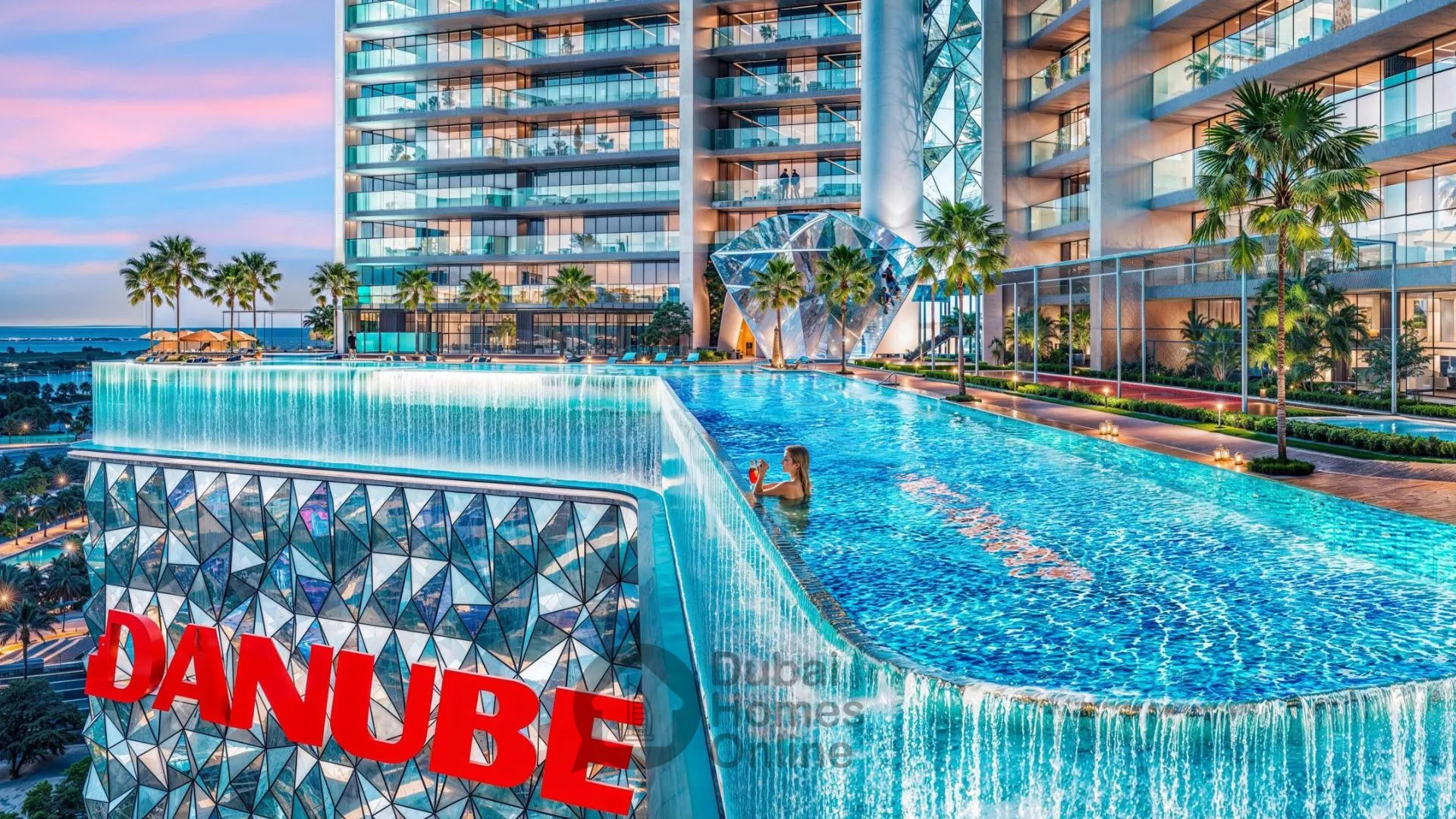 خرید آپارتمان های دانوب دیاموندز در منطقه جی ال تی دبی