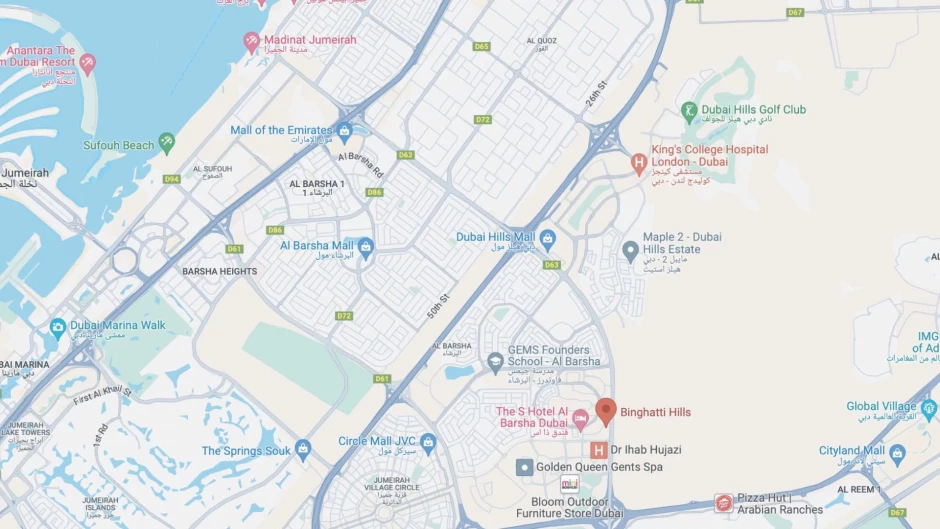 Binghatti Hills Apartments For Sale in Dubai Science Park