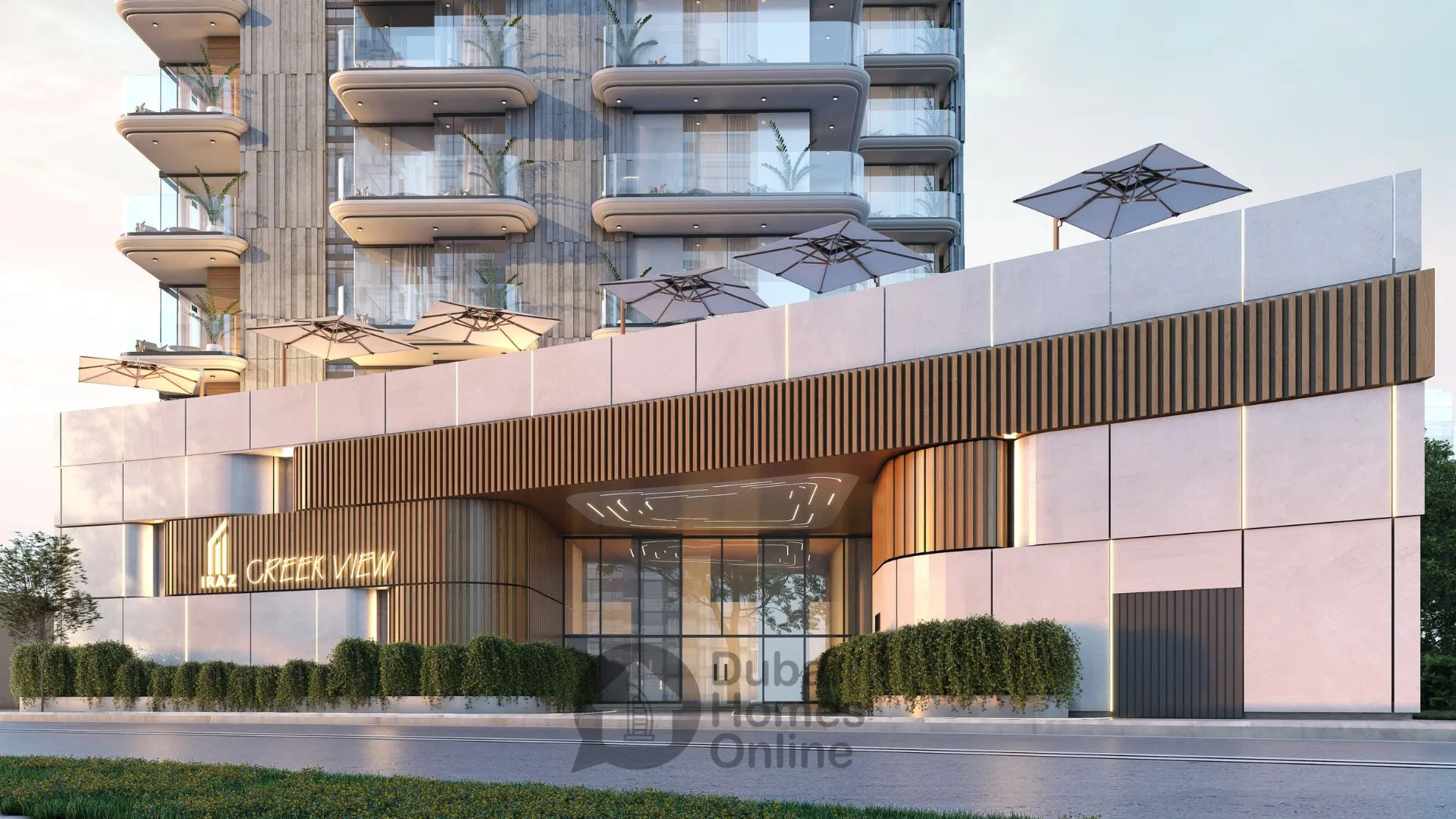 پروژه آپارتمان های کریک ویو : خرید آپارتمان و خرید پنت هاوس در منطقه الجداف دبی