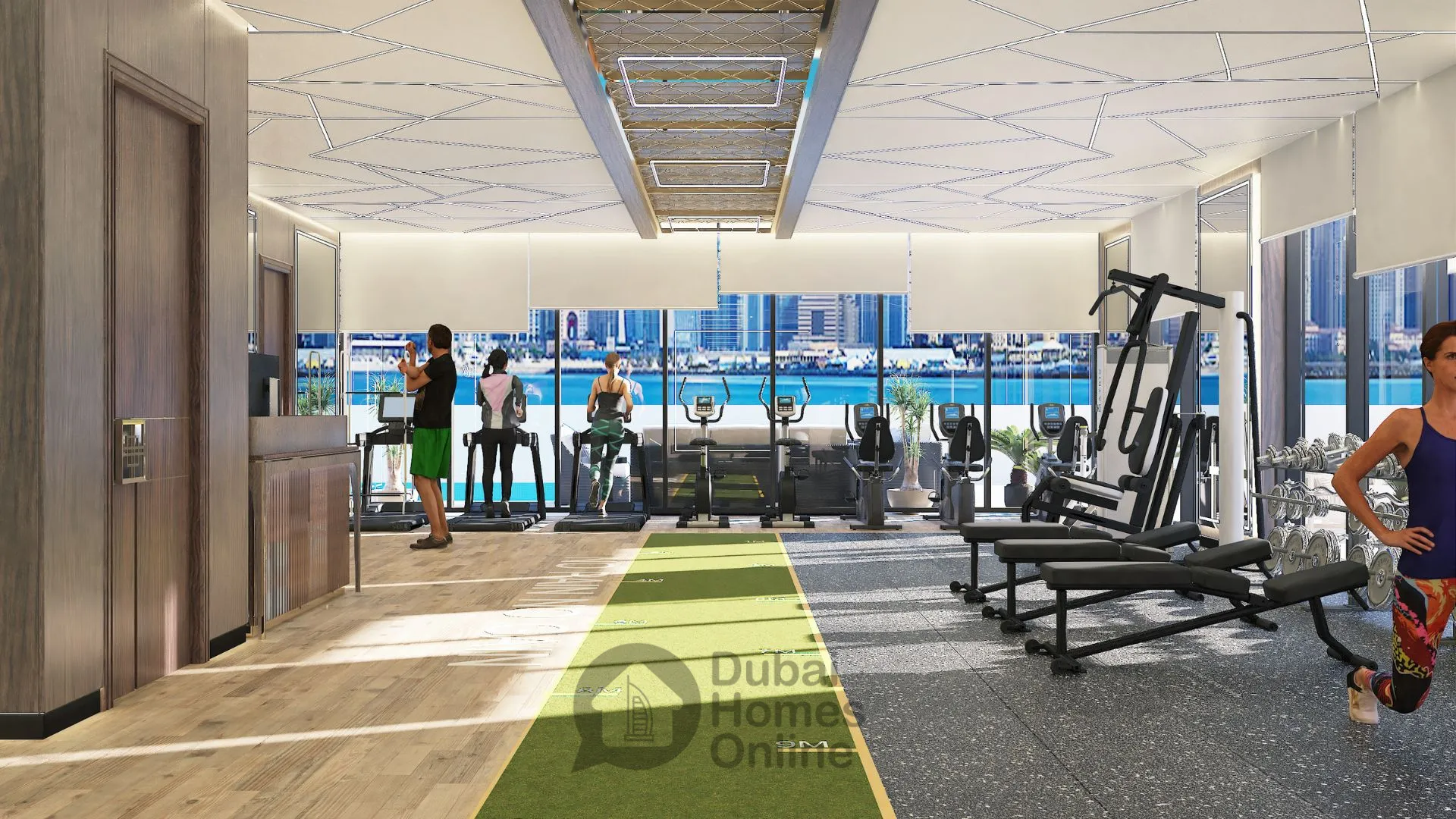 پروژه آپارتمان های کریک ویو : خرید آپارتمان و خرید پنت هاوس در منطقه الجداف دبی