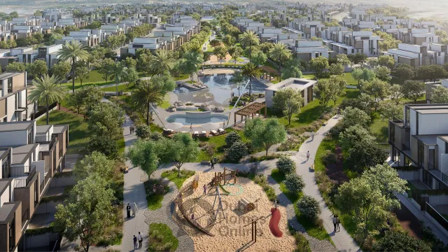 Mudon Al Ranim Townhouses by Dubai Properties at Dubailand