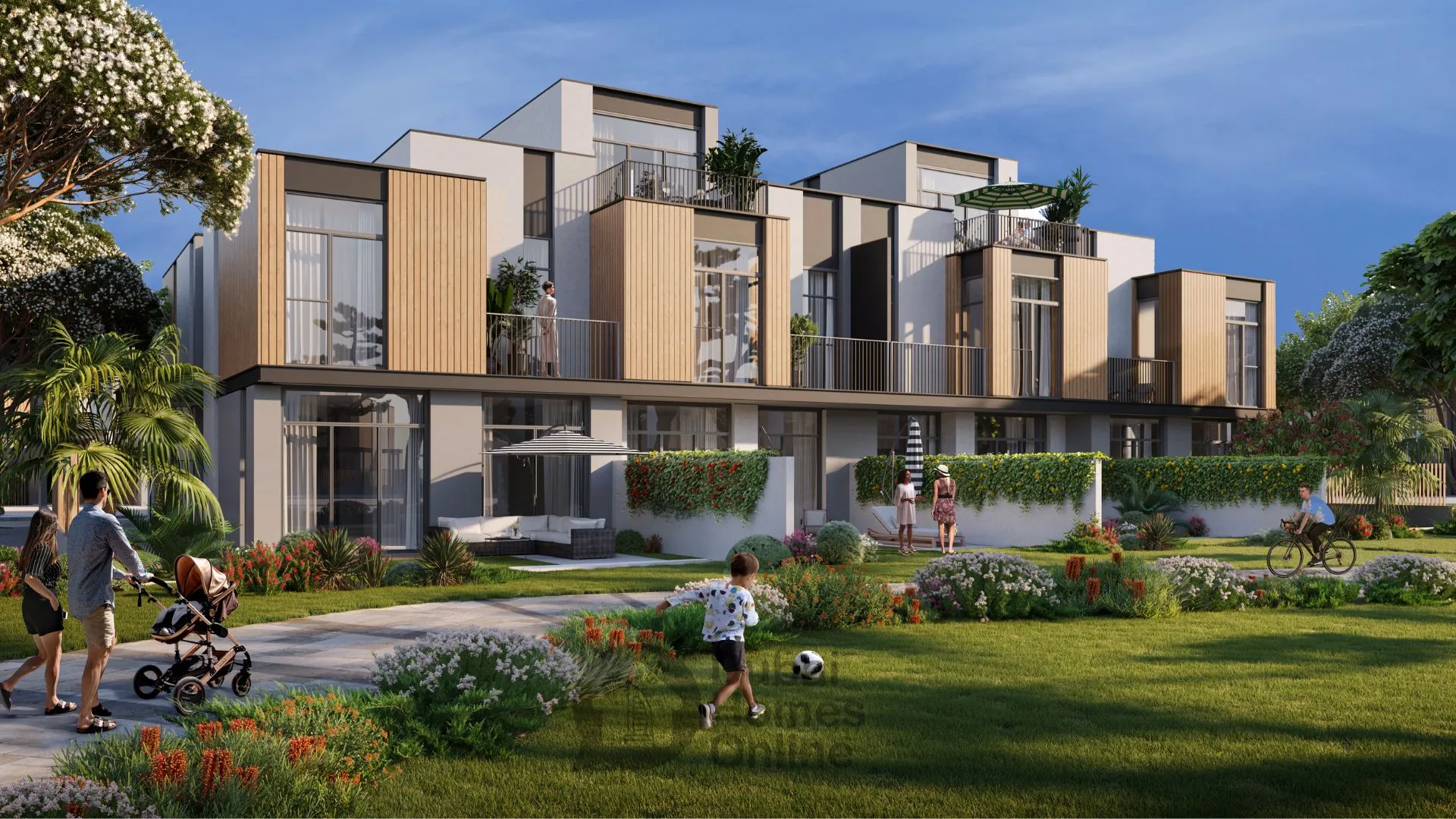 Mudon Al Ranim Townhouses by Dubai Properties at Dubailand