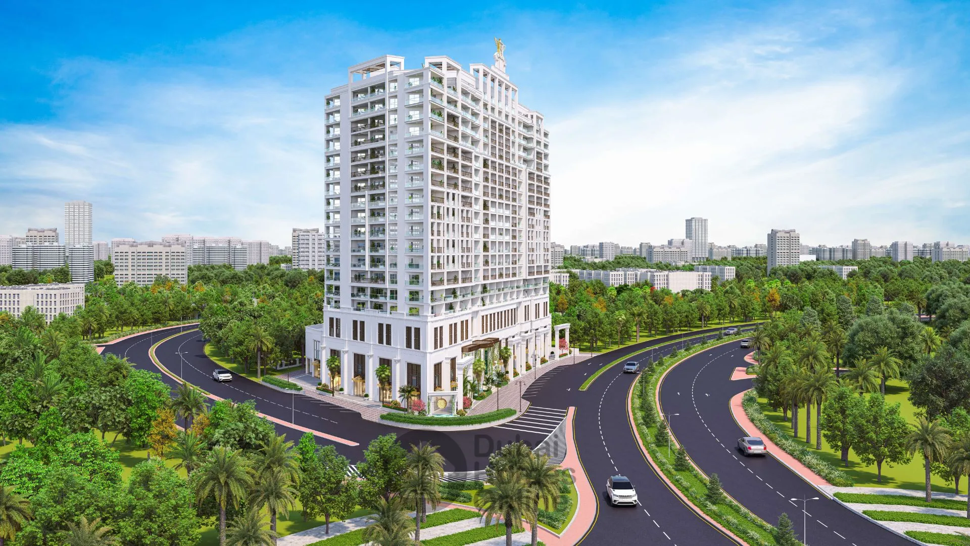 مشروع شقق فينسيتور أكوا فلورا : شقق وفلل للبيع في مجمع دبي للعلوم