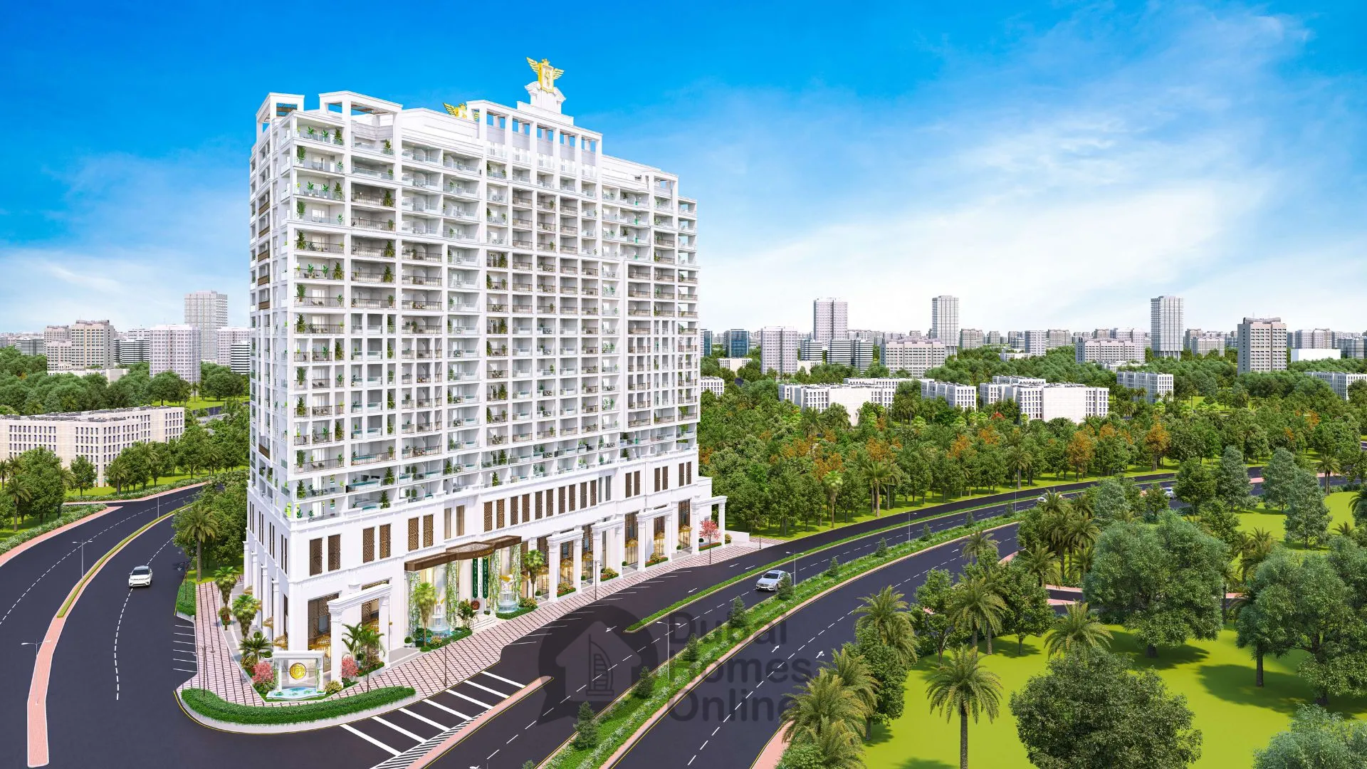 مشروع شقق فينسيتور أكوا فلورا : شقق وفلل للبيع في مجمع دبي للعلوم