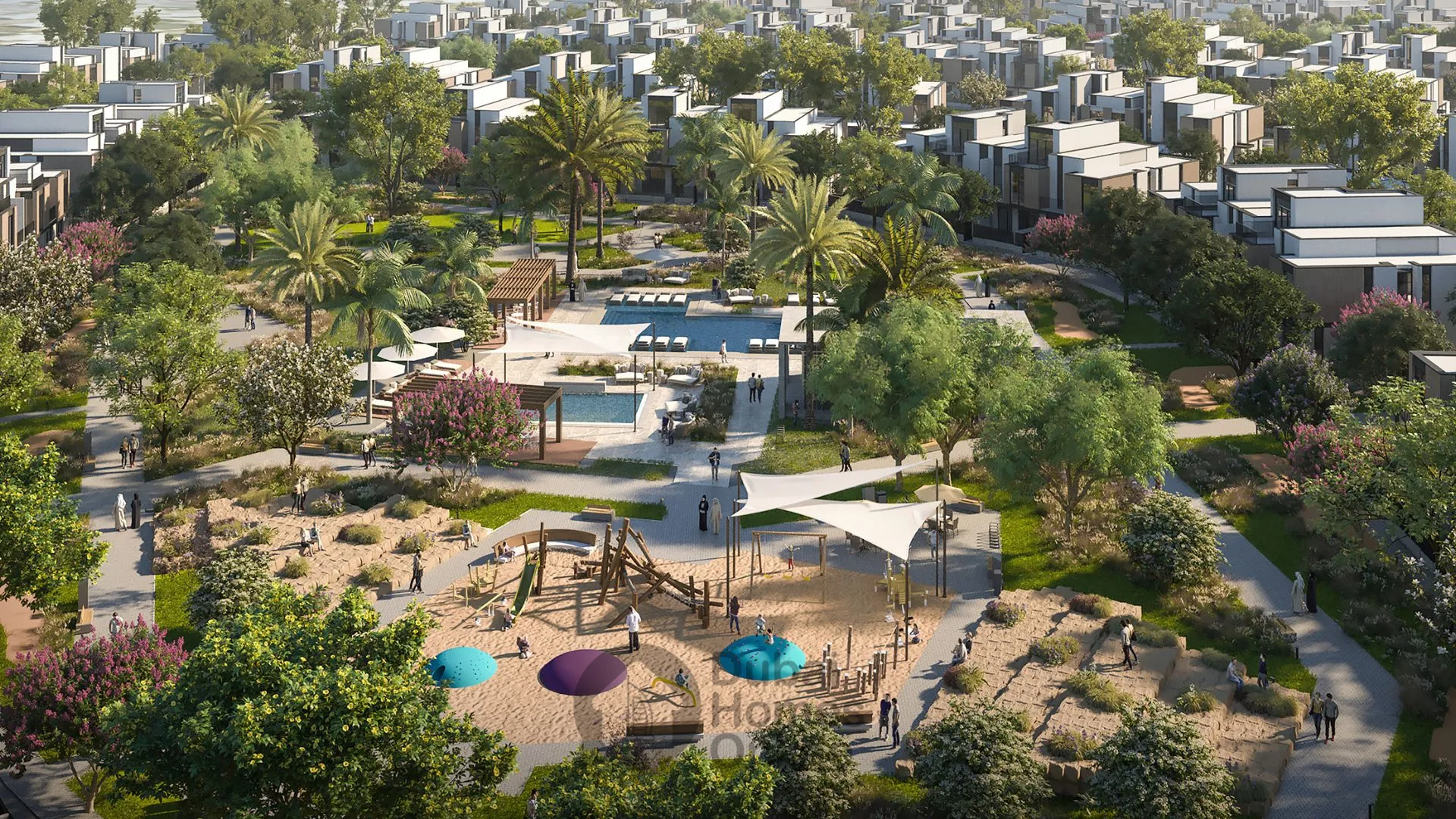 Mudon Al Ranim Townhouses by Dubai Properties at Dubailand