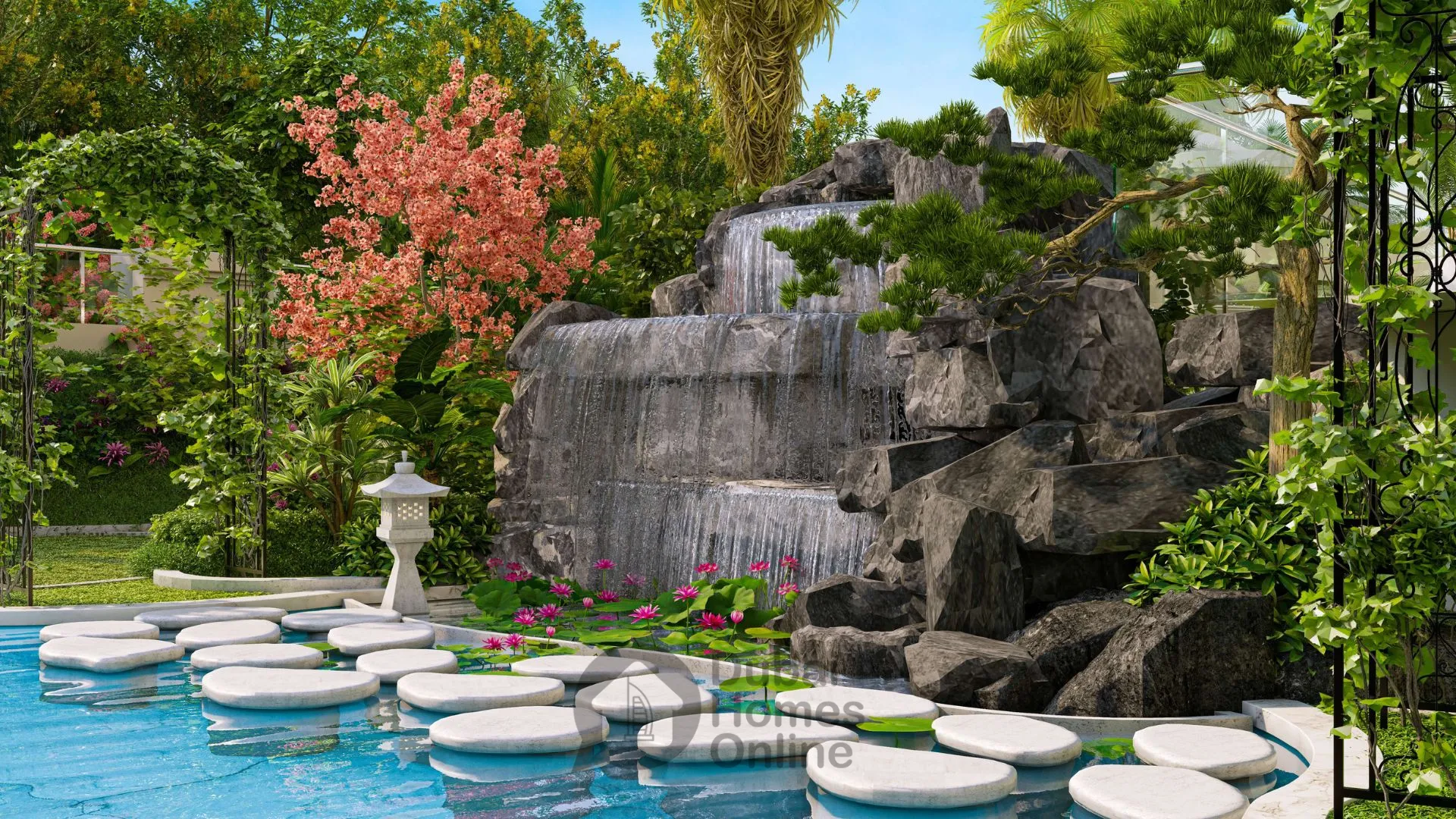 مشروع شقق فينسيتور أكوا فلورا : شقق وفلل للبيع في مجمع دبي للعلوم