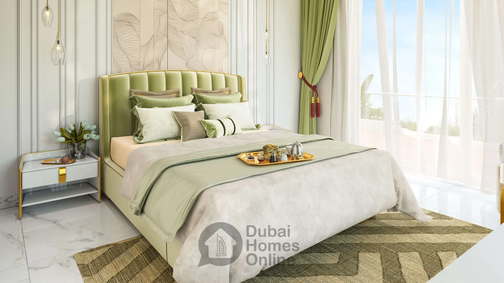 مشروع شقق فينسيتور أكوا فلورا : شقق وفلل للبيع في مجمع دبي للعلوم