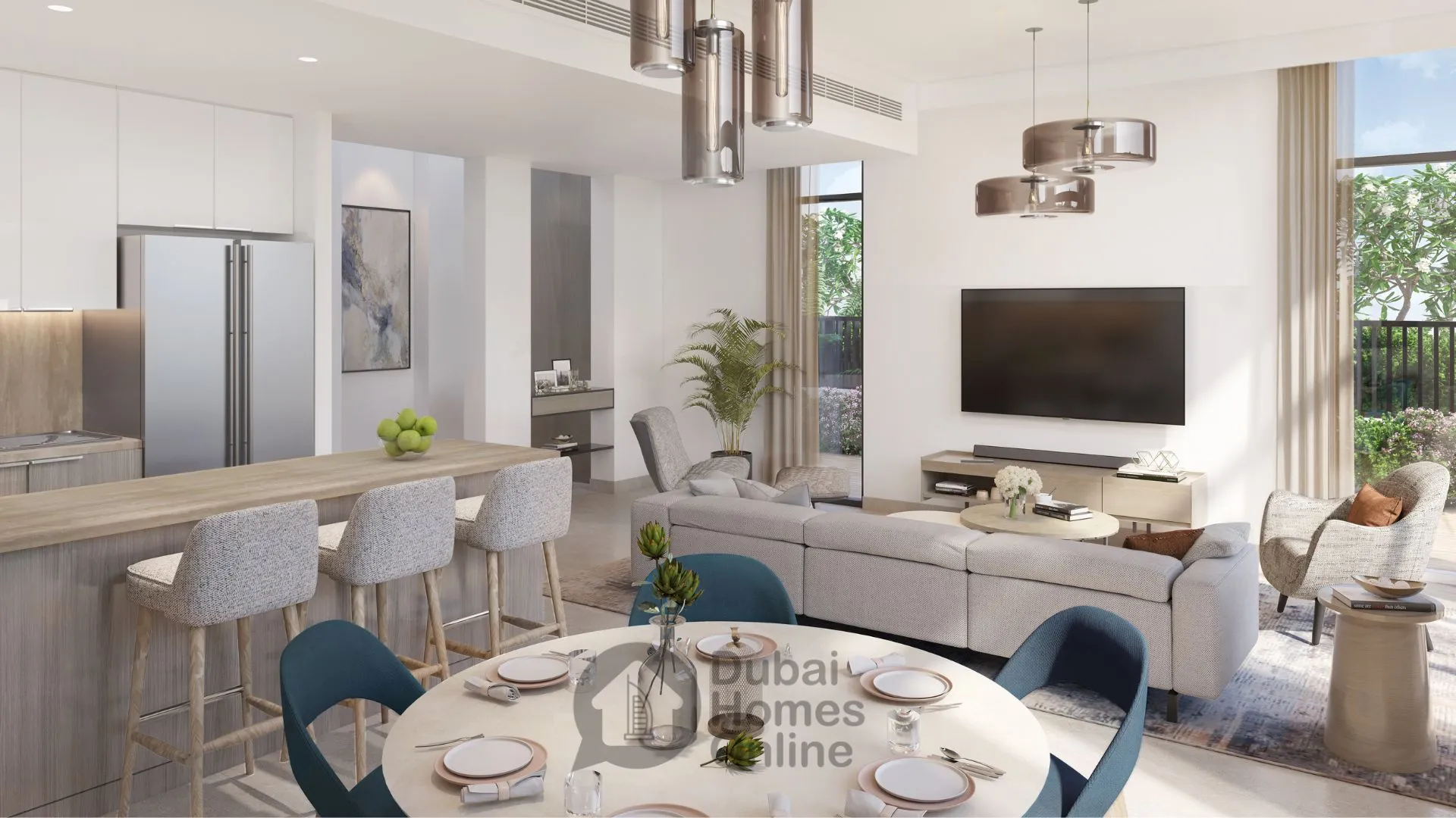 Mudon Al Ranim Townhouses by Dubai Properties at Dubailand