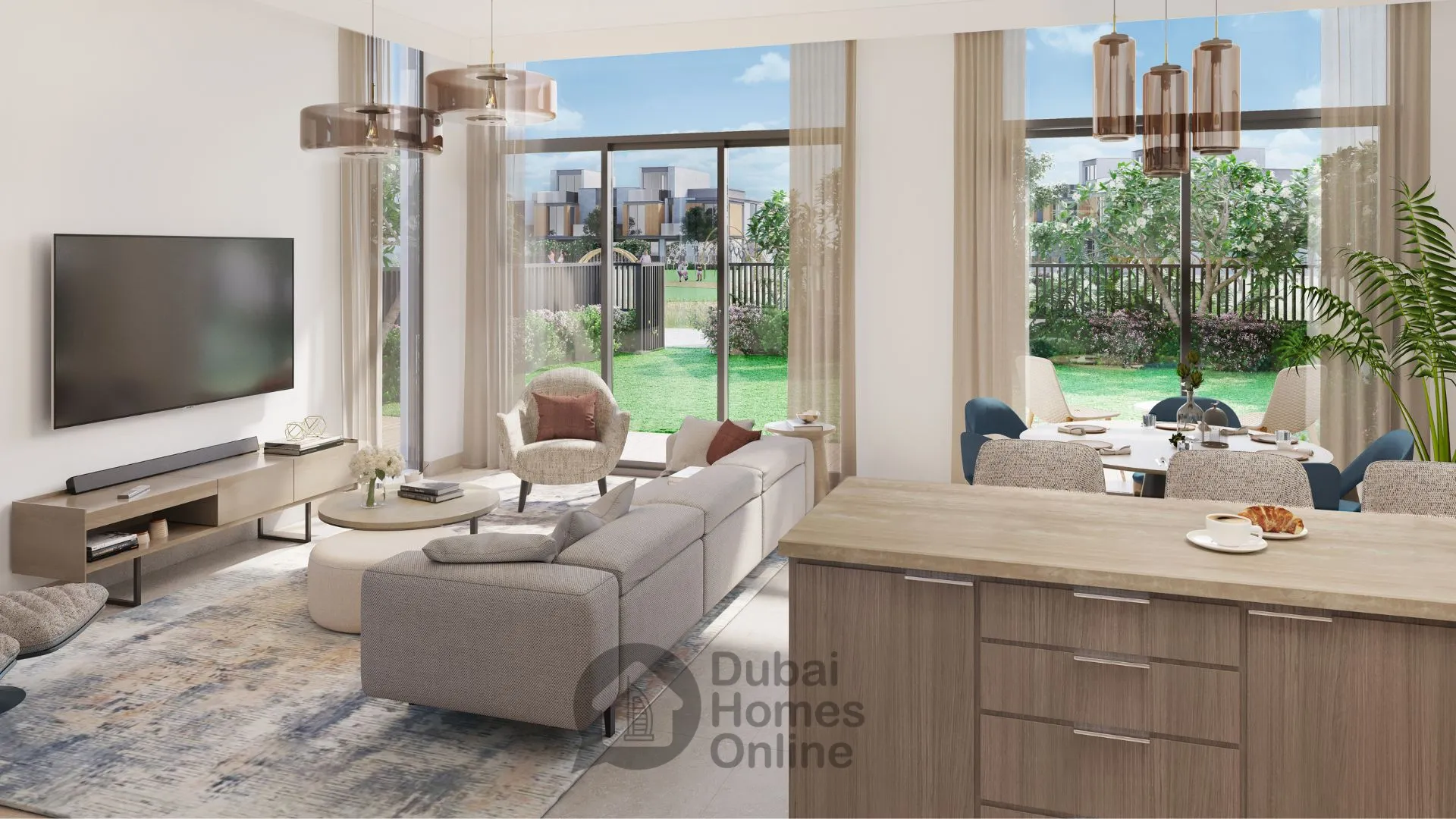 Mudon Al Ranim Townhouses by Dubai Properties at Dubailand