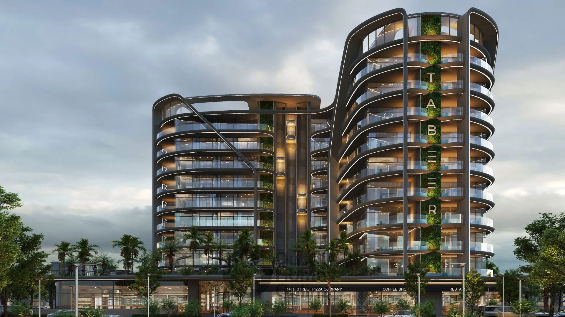 Parkside Boulevard by Tabeer: Spacious Apartments For Sale in Arjan Dubai