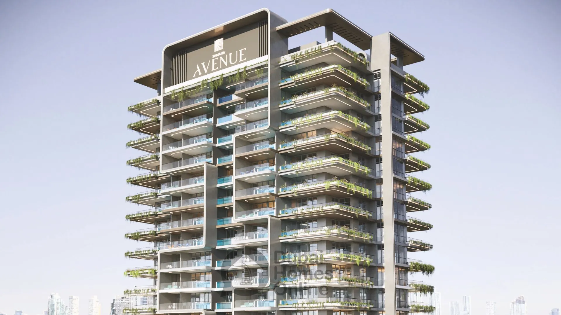 آپارتمان های سامانا اوینیو: خرید آپارتمان لوکس با استخر در دبی در منطقه دبی لند