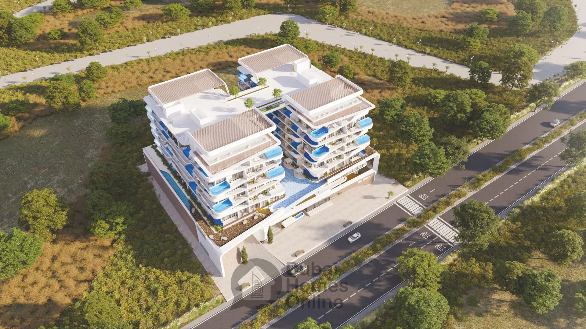 مشروع شقق سمانا أوشن بيرل: شقق فاخرة للبيع في جزر دبي بإطلالات على المحيط