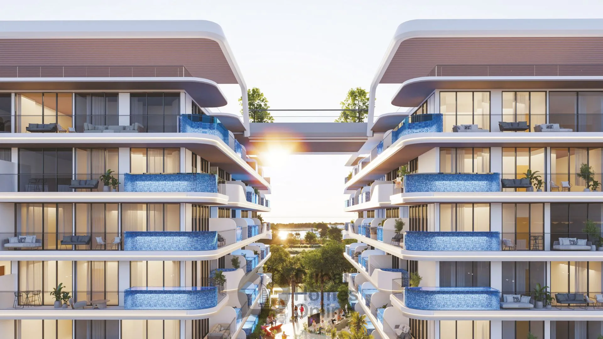 مشروع شقق سمانا أوشن بيرل: شقق فاخرة للبيع في جزر دبي بإطلالات على المحيط