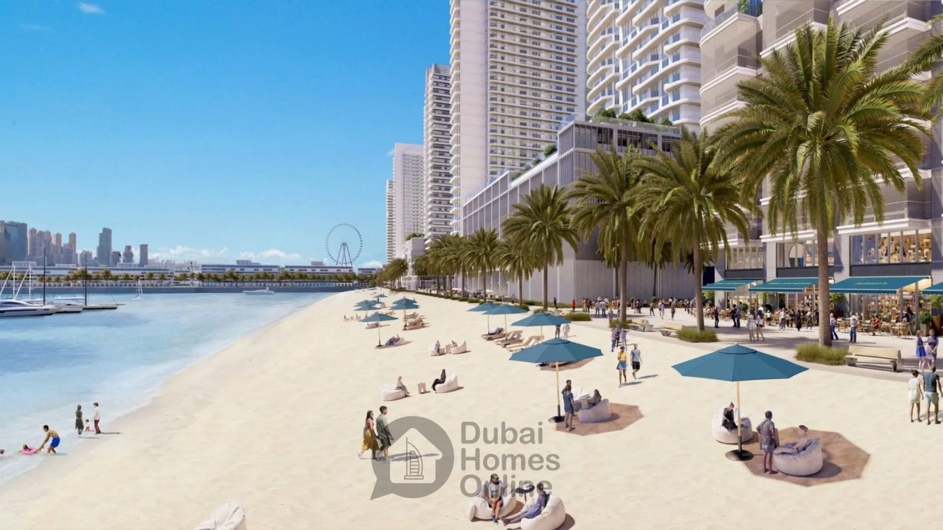 Beachgate By Emaar Properties At Emaar Beachfront in Dubai UAE