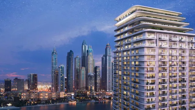 Beachgate By Emaar Properties At Emaar Beachfront in Dubai UAE