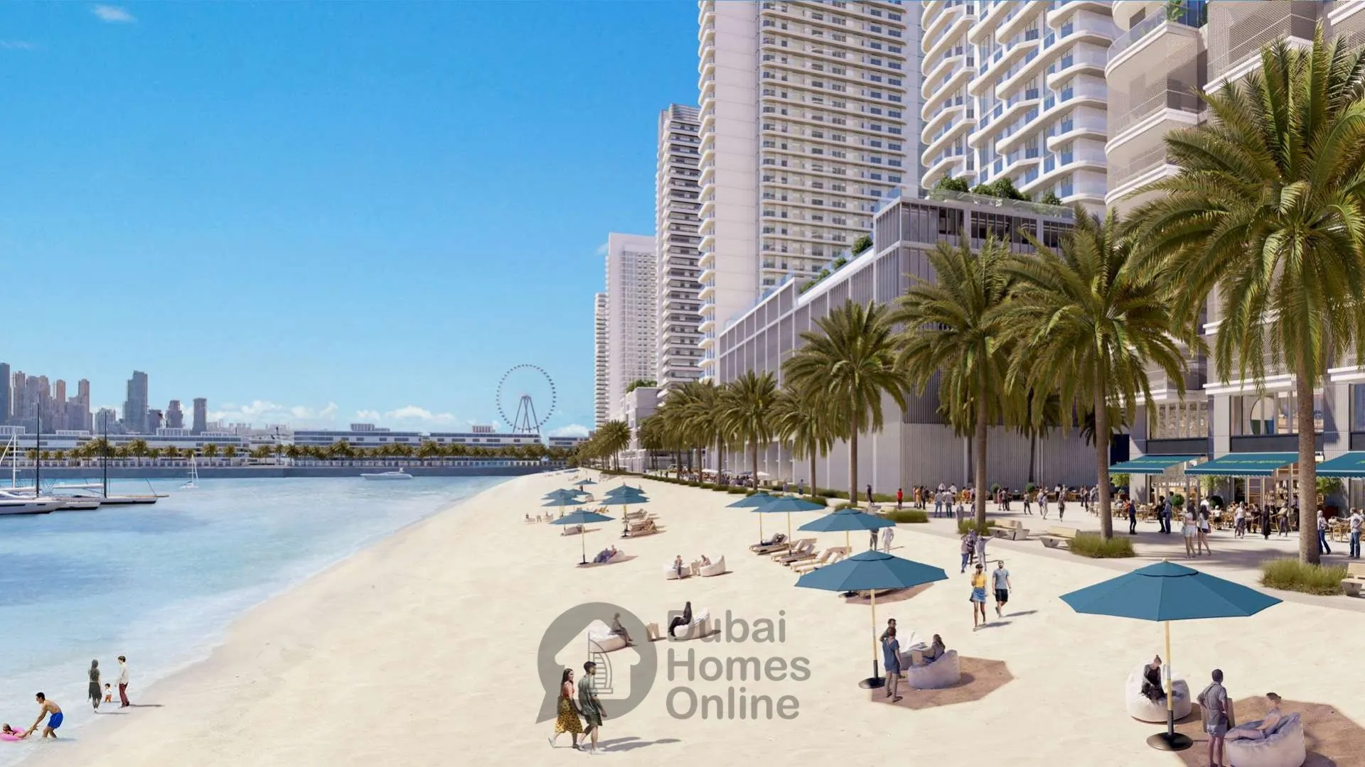 Beachgate By Emaar Properties At Emaar Beachfront in Dubai UAE