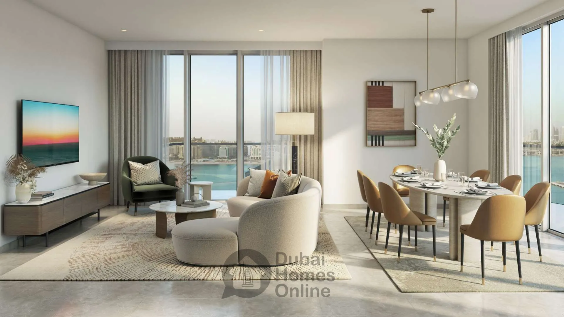 Beachgate By Emaar Properties At Emaar Beachfront in Dubai UAE