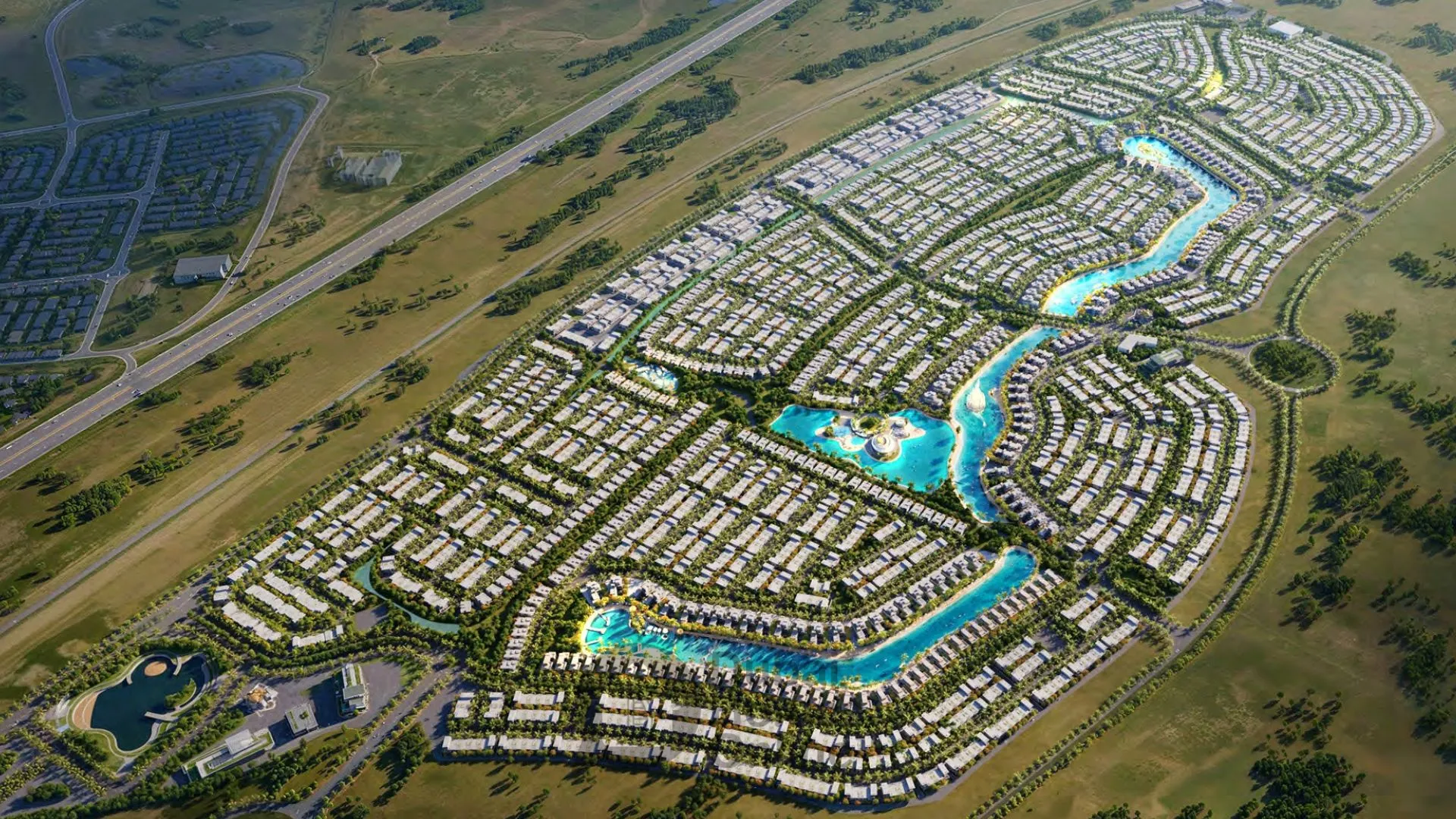 جزر داماك: تاون هاوس وفلل للبيع في دبي لاند