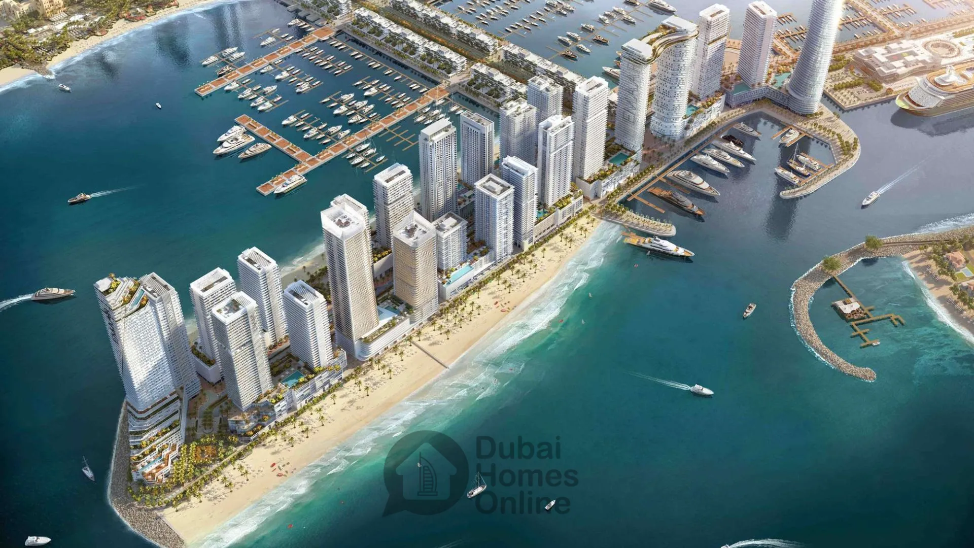 Beachgate By Emaar Properties At Emaar Beachfront in Dubai UAE