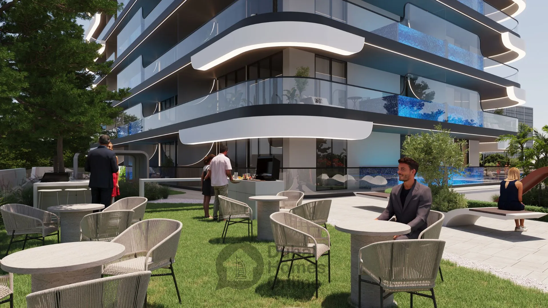 Samana Resorts: Apartments with Private Pools For Sale in Dubai Production City