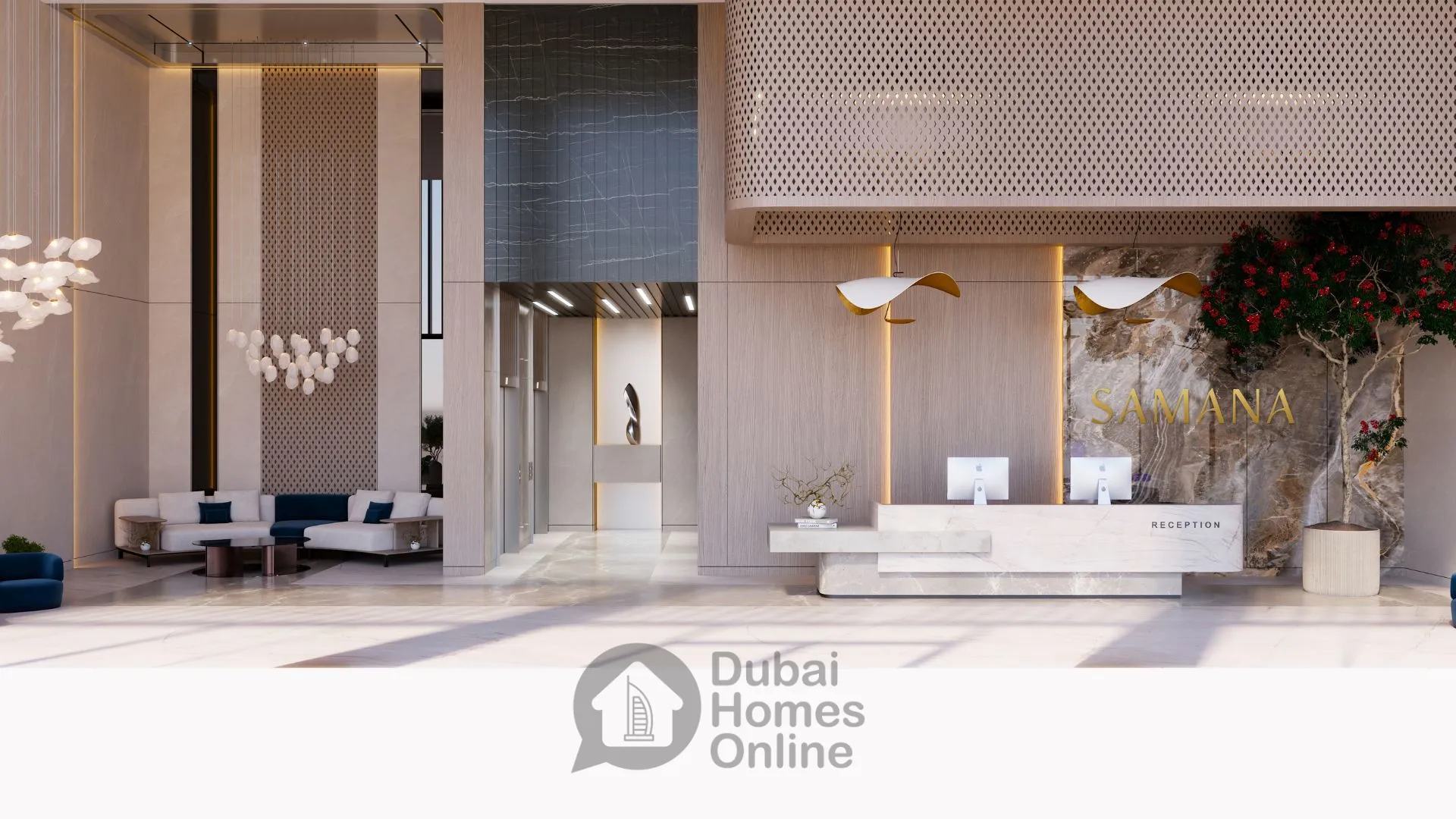 Samana Resorts: Apartments with Private Pools For Sale in Dubai Production City