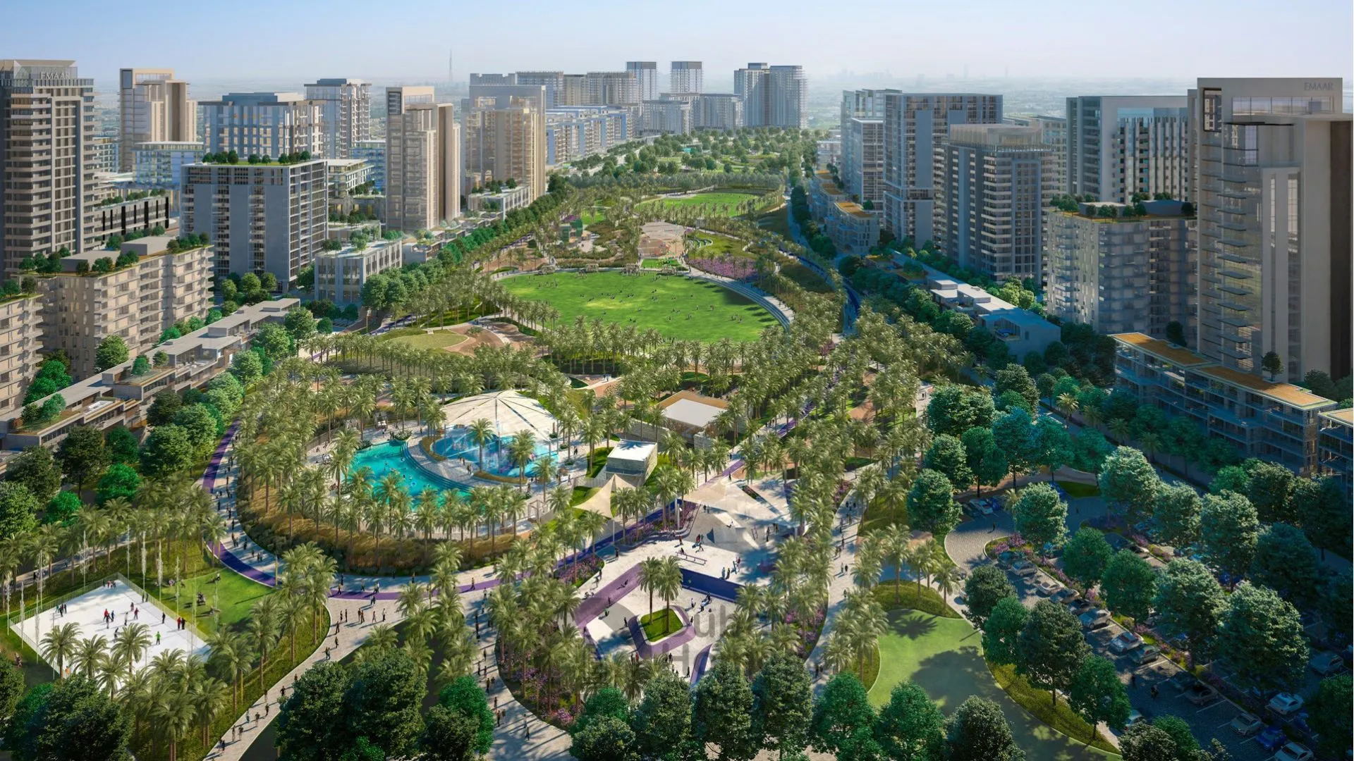 Hills Park By Emaar Properties at Dubai Hills Estate in Dubai UAE