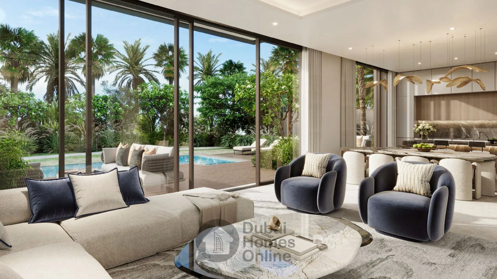 خرید ویلاهای لوکس ند الشبا گاردنز فاز هفتم در ند الشبا دبی