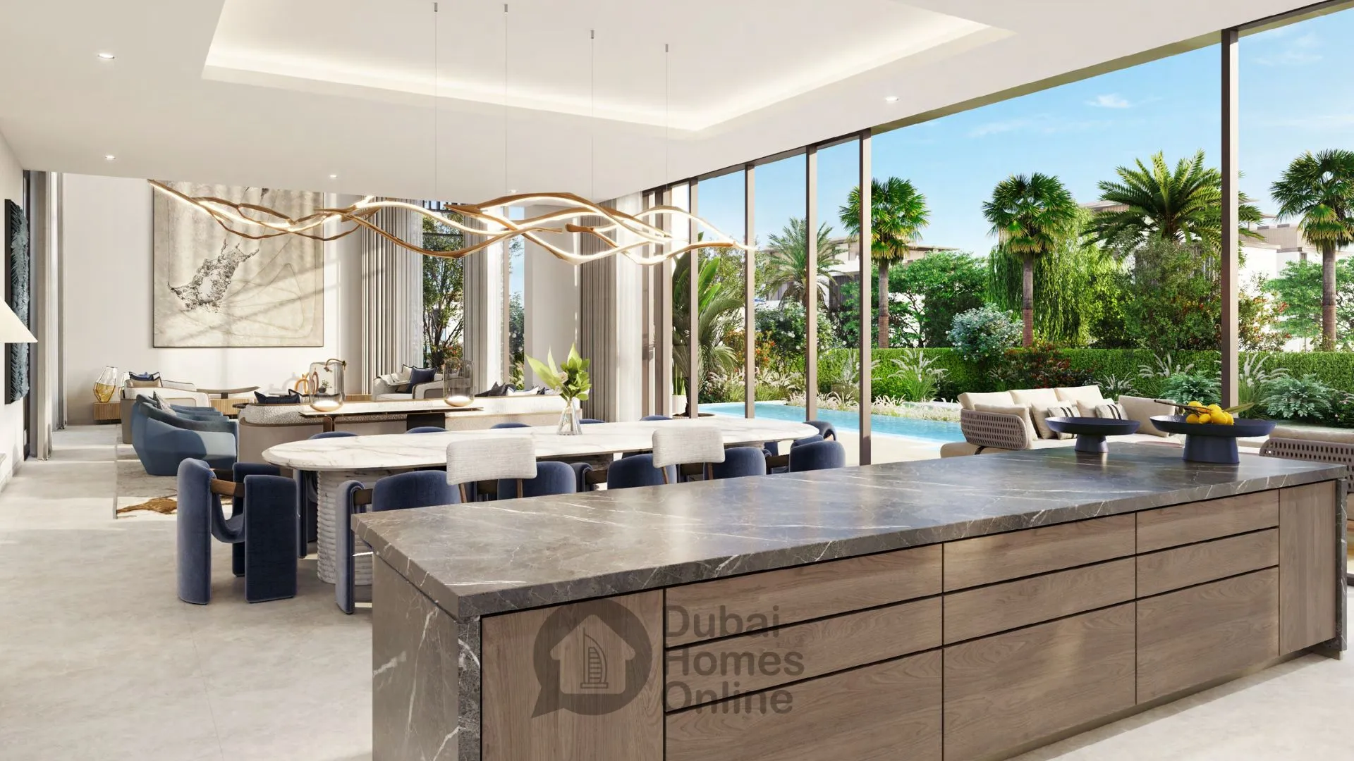 خرید ویلاهای لوکس ند الشبا گاردنز فاز هفتم در ند الشبا دبی