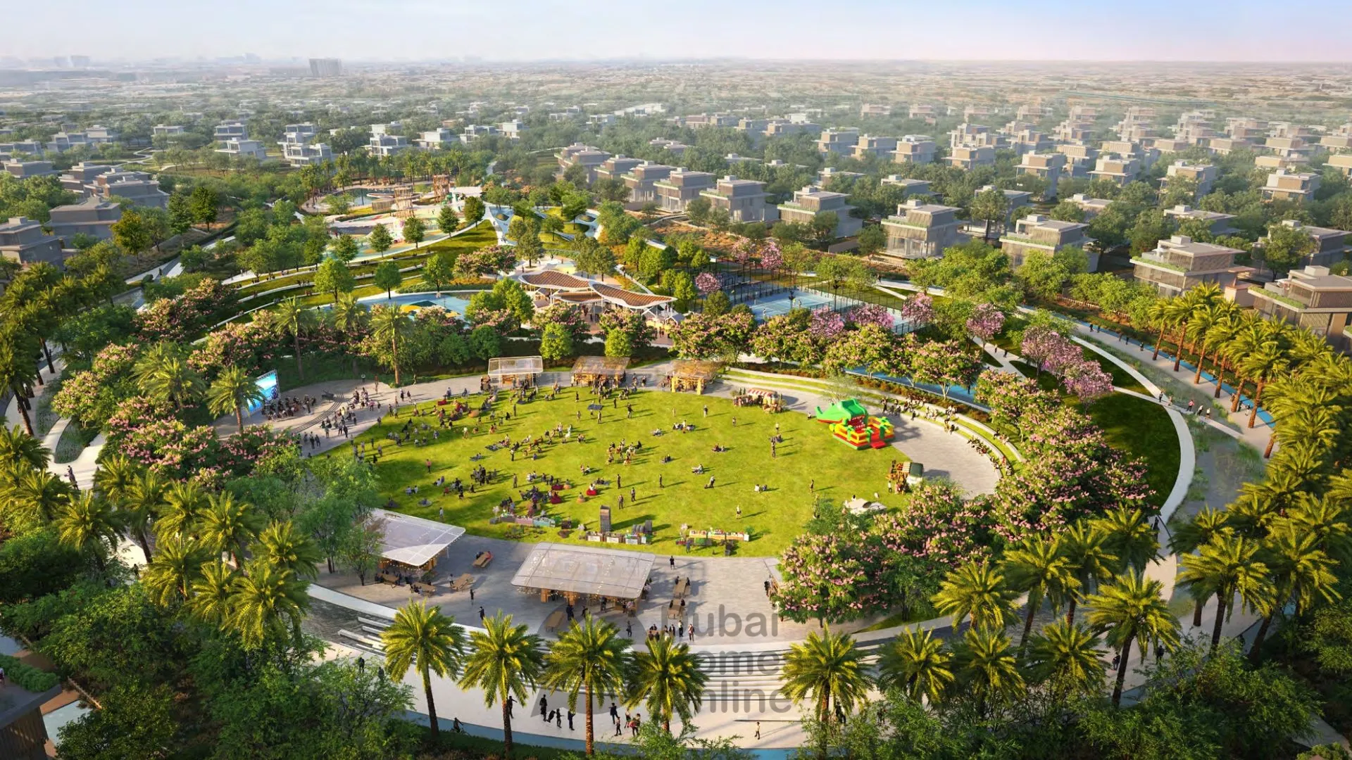 خرید ویلاهای لوکس ند الشبا گاردنز فاز هفتم در ند الشبا دبی