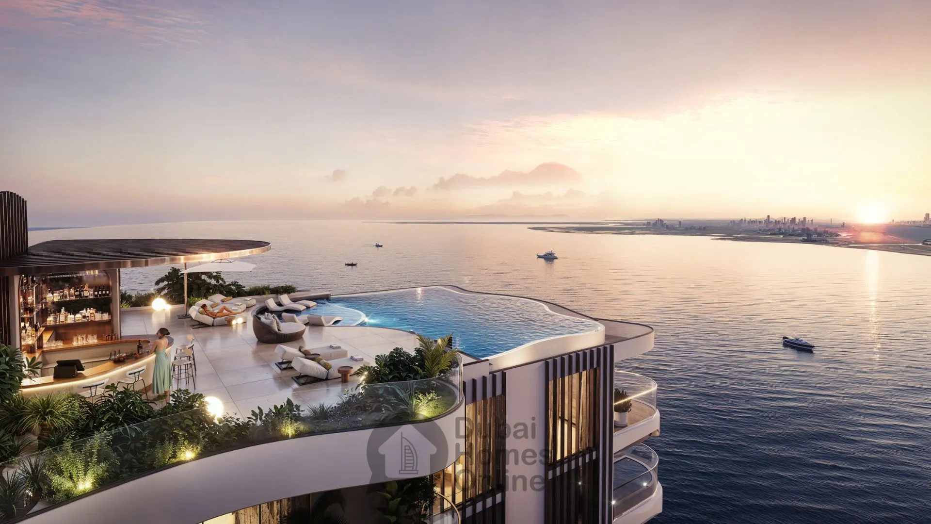 مشروع ذا بيير ريزيدنس: شقق على شاطئ البحر للبيع في دبي في مدينة دبي الملاحية