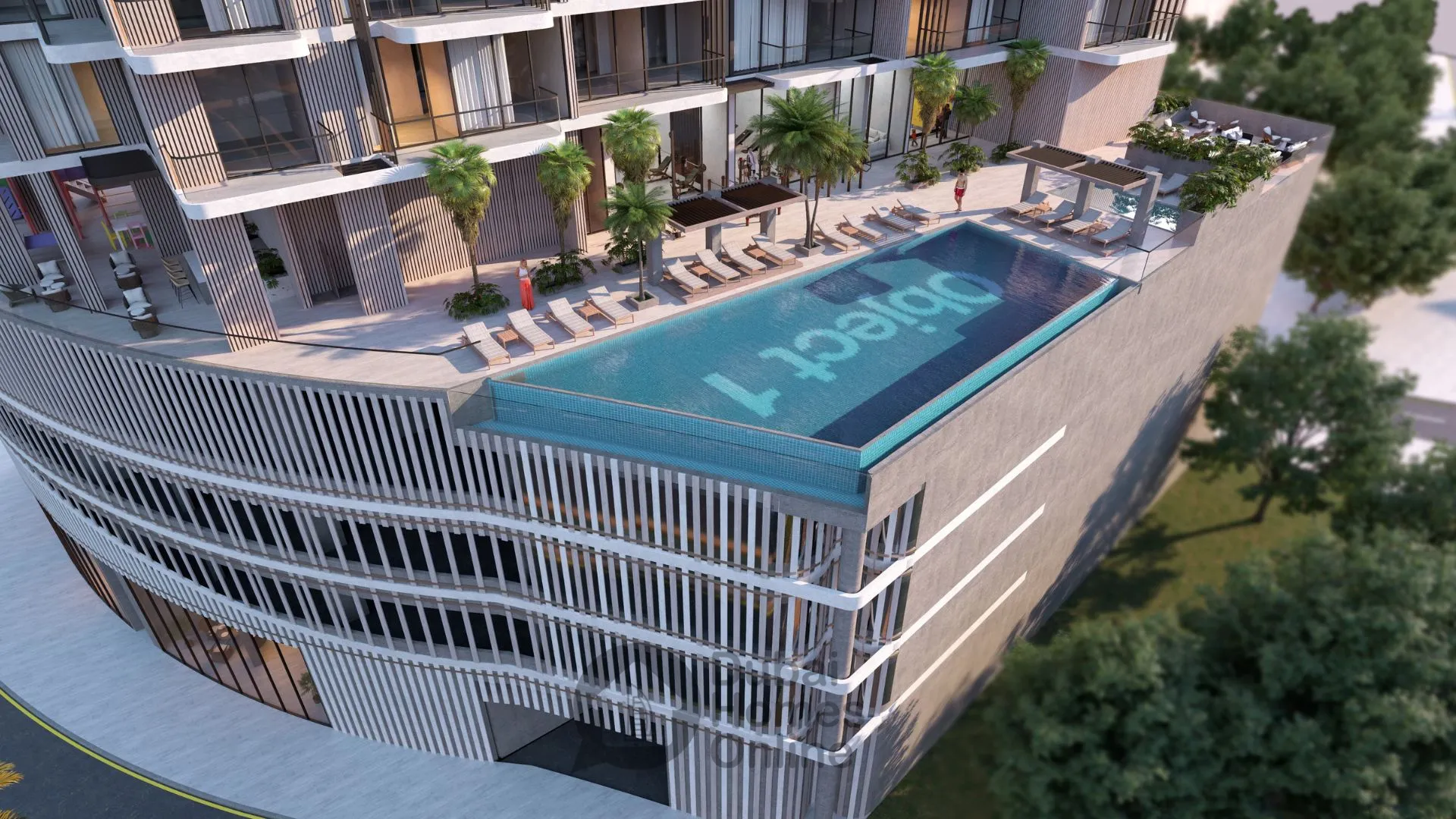 برج تتریس آبجکت وان: خرید آپارتمان های لوکس در منطقه جی وی سی دبی