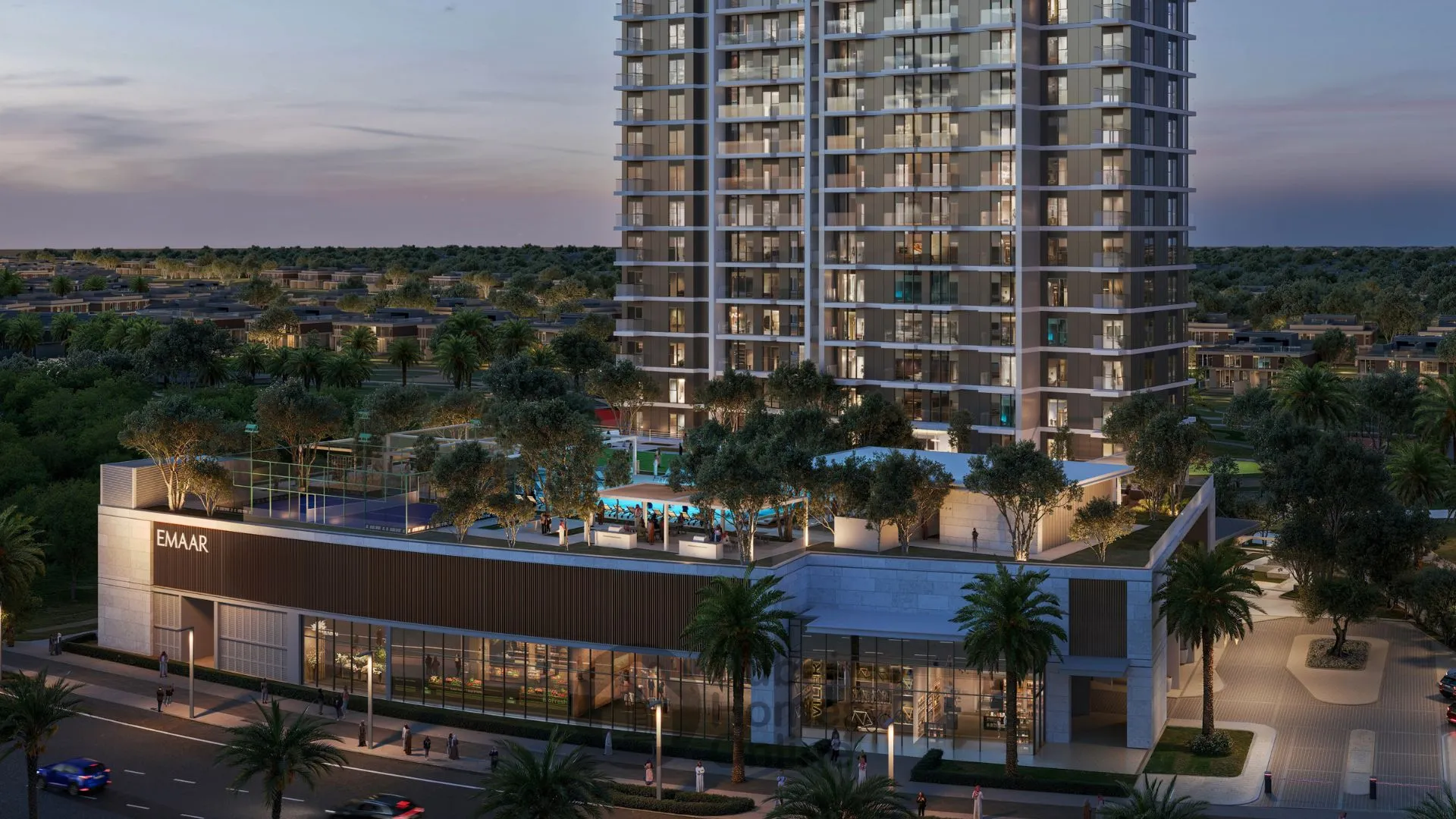 Golf Hillside By Emaar: Premium Apartments For Sale in Dubai Hills Estate
