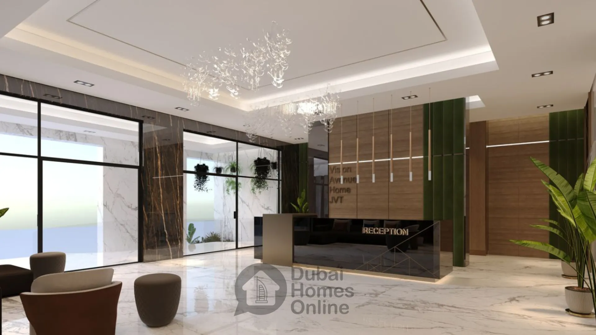 Emerald Vision Tower: Ready to Move Apartments For Sale in JVT Dubai