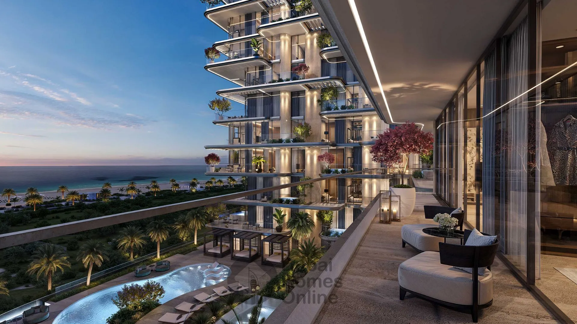 مشروع  فيلا ديل ديفوس: شقق فاخرة للبيع في جزر دبي