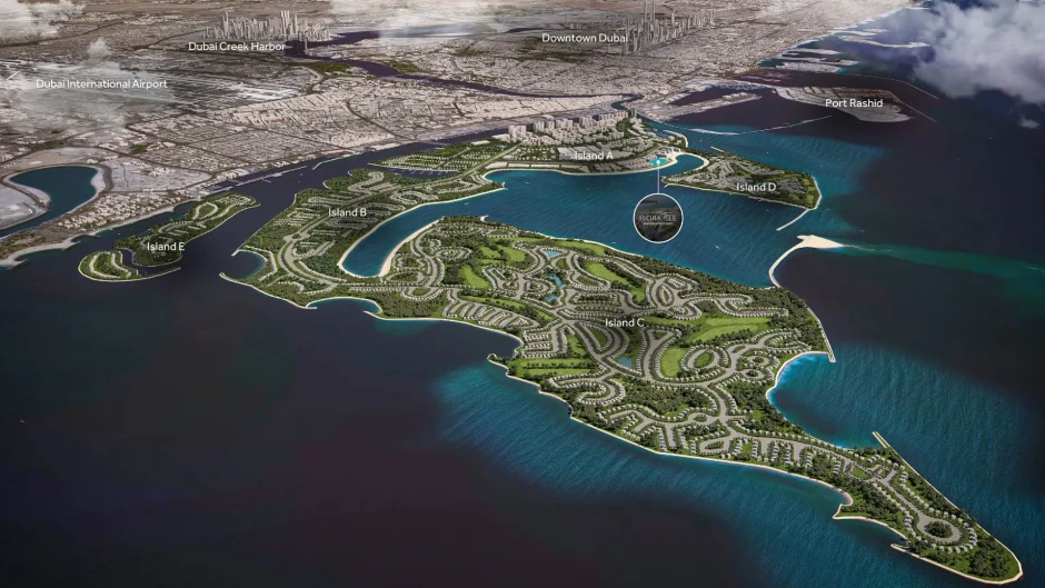 Flora Isle: Waterfront Apartments For Sale in Dubai Islands