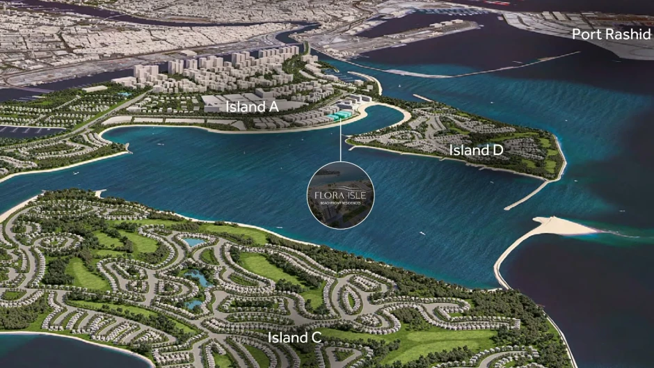 Flora Isle: Waterfront Apartments For Sale in Dubai Islands