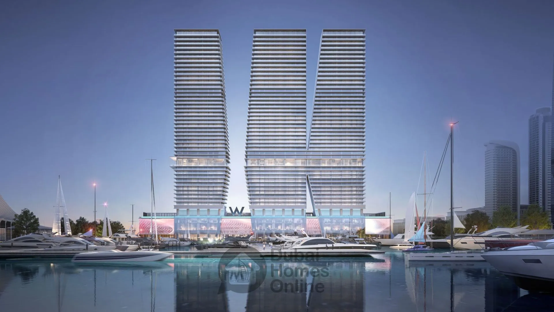 پروژه دبلیو رزیدنسز | خرید خانه لوکس در منطقه دبی هاربر