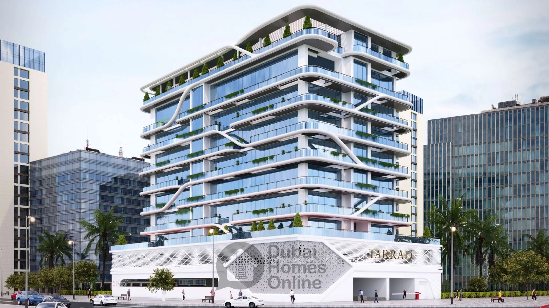 مشروع  برج ماكريل: شقق فاخرة مفروشة بالكامل للبيع في جزر دبي