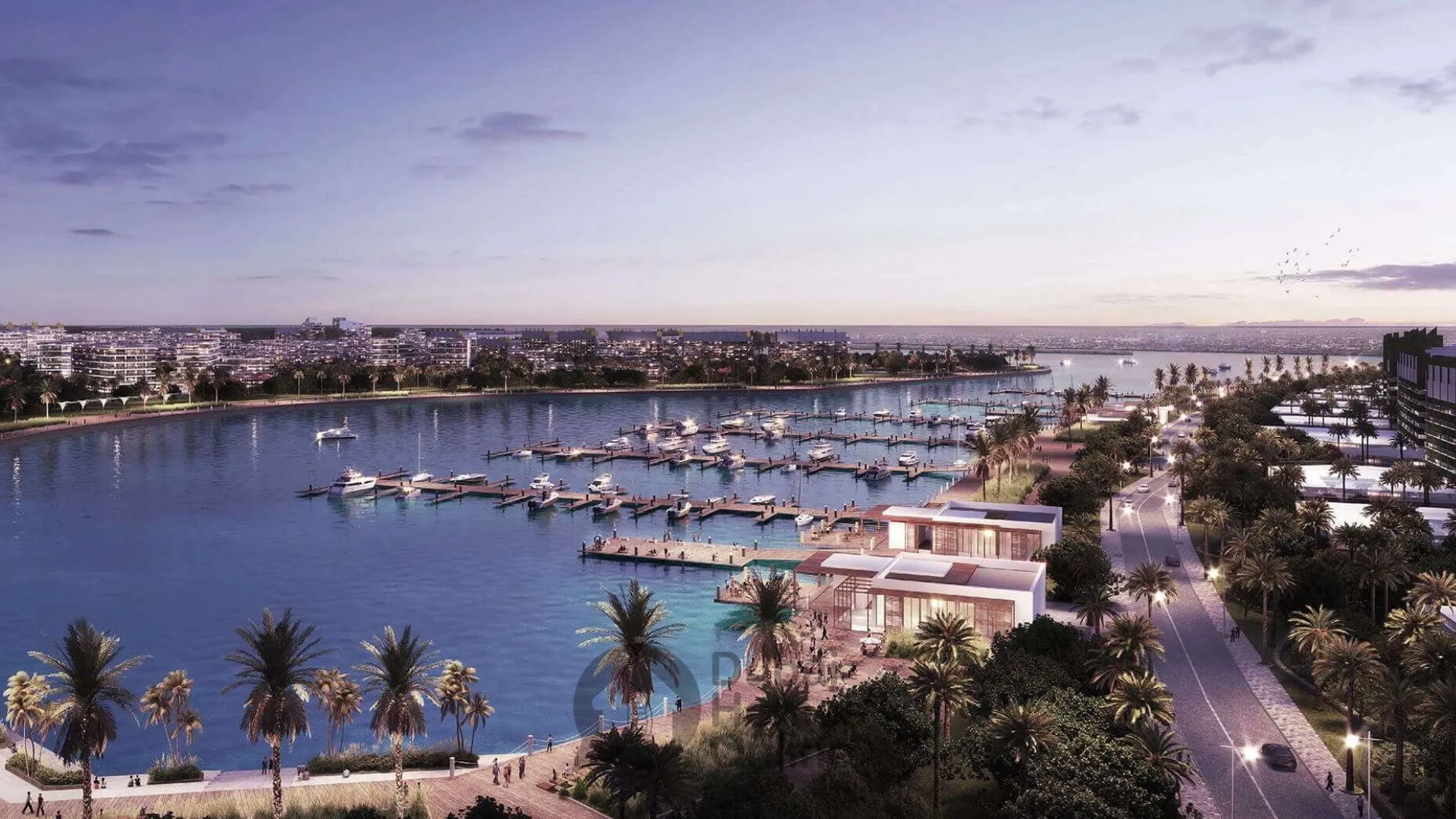 مشروع  برج ماكريل: شقق فاخرة مفروشة بالكامل للبيع في جزر دبي