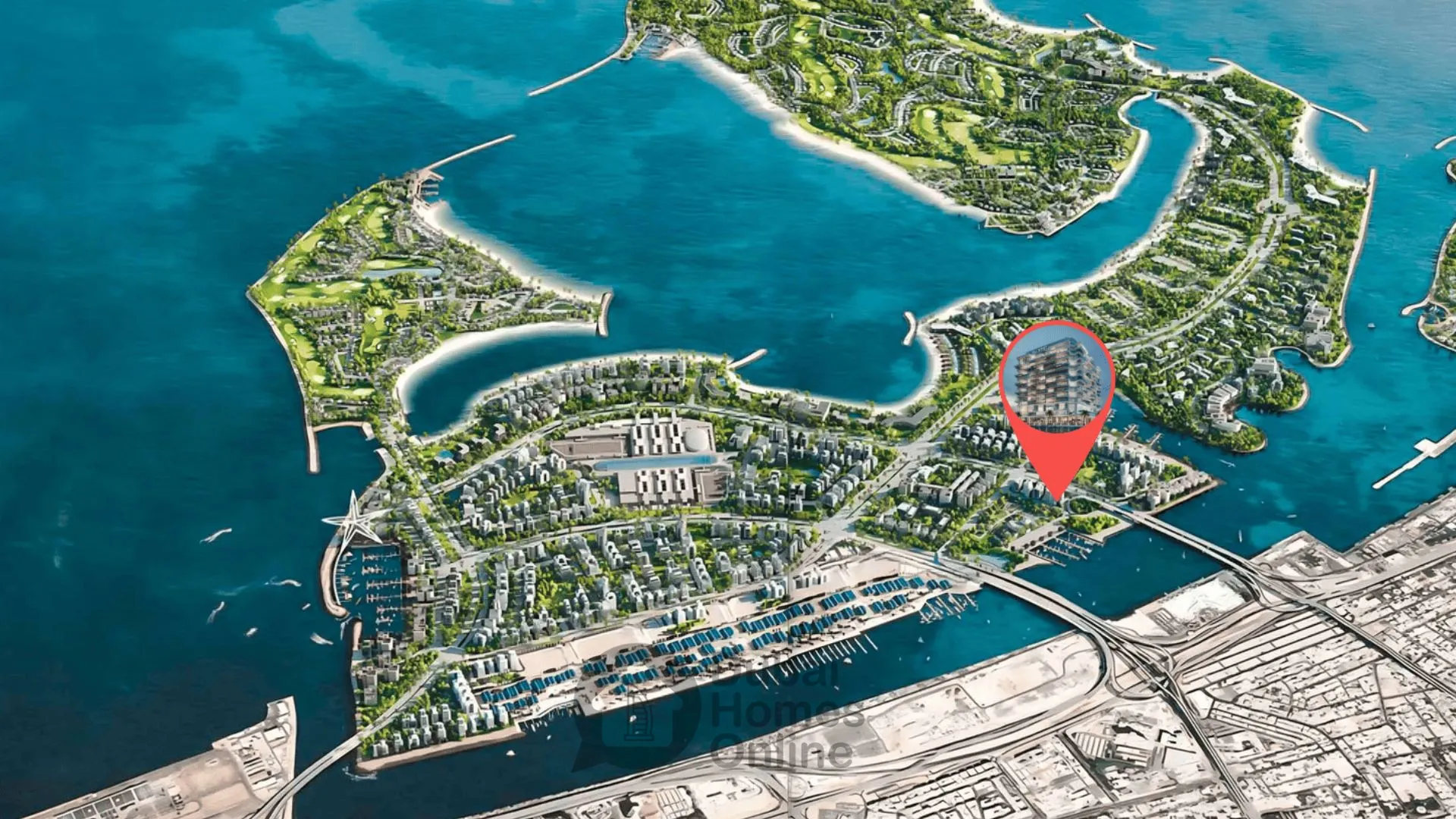 مشروع عزيزي واصل: شقق فاخرة للبيع في جزر دبي