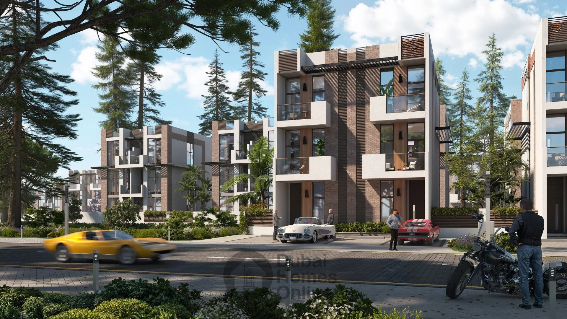 Reportage Hills: Premium Townhouses For Sale in Dubailand