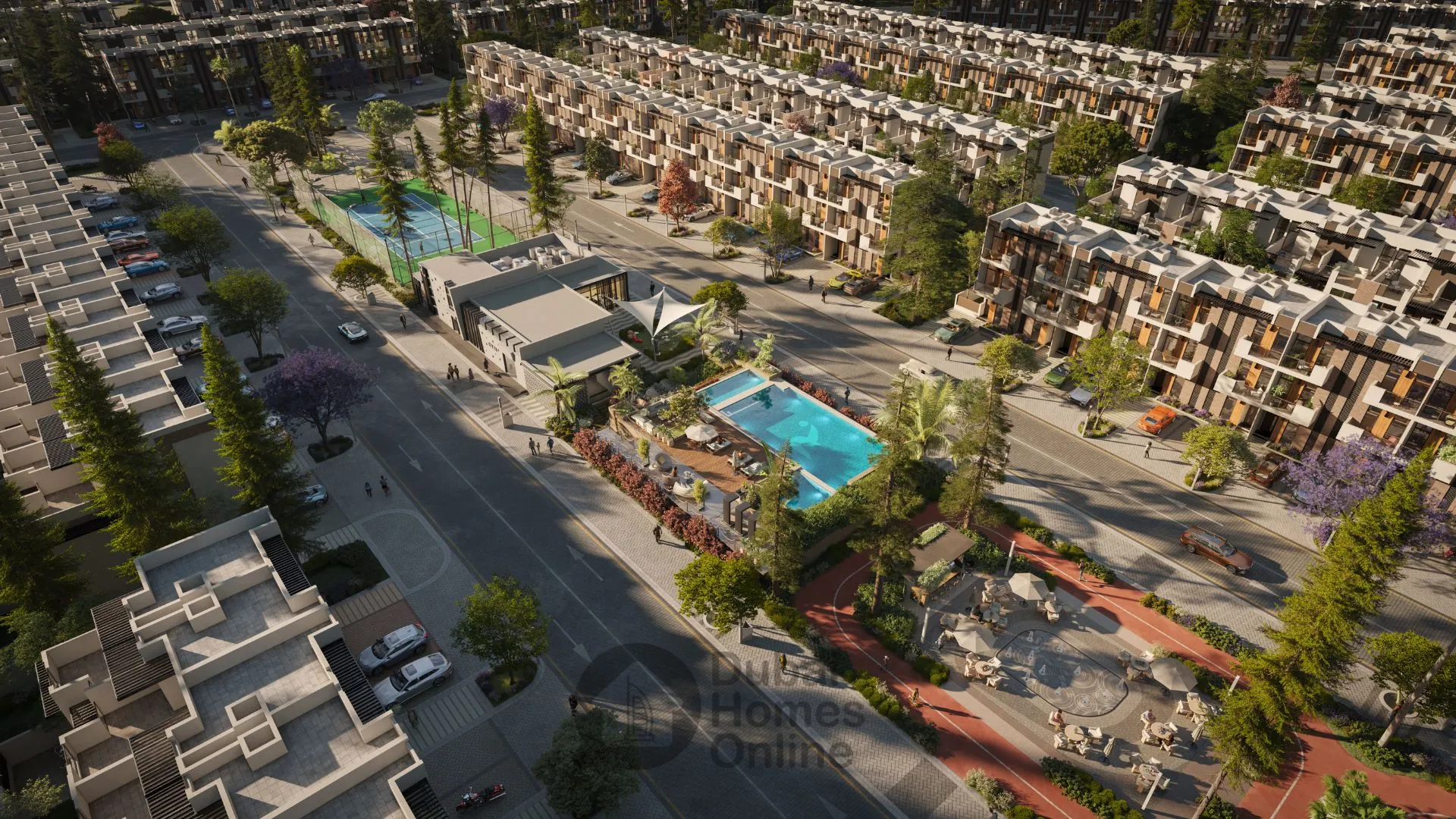 Reportage Hills: Premium Townhouses For Sale in Dubailand
