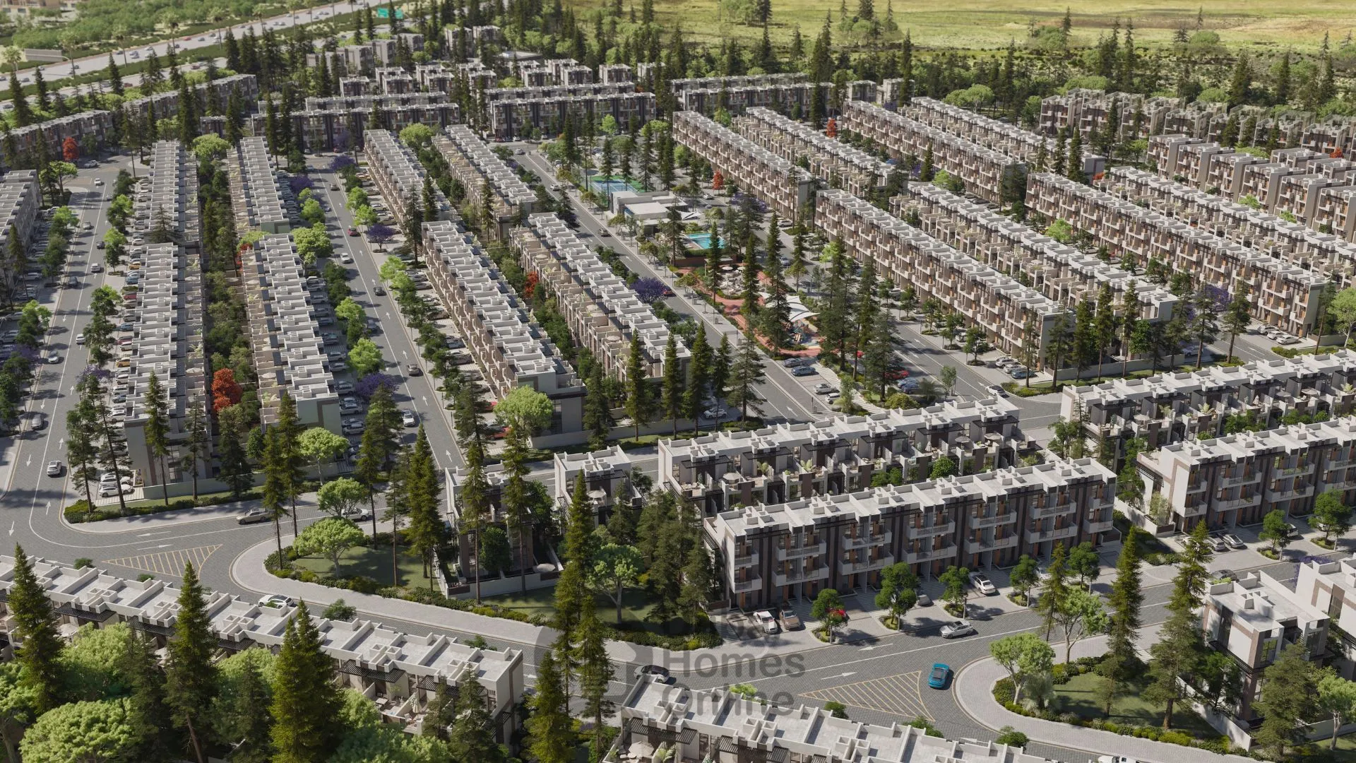 Reportage Hills: Premium Townhouses For Sale in Dubailand