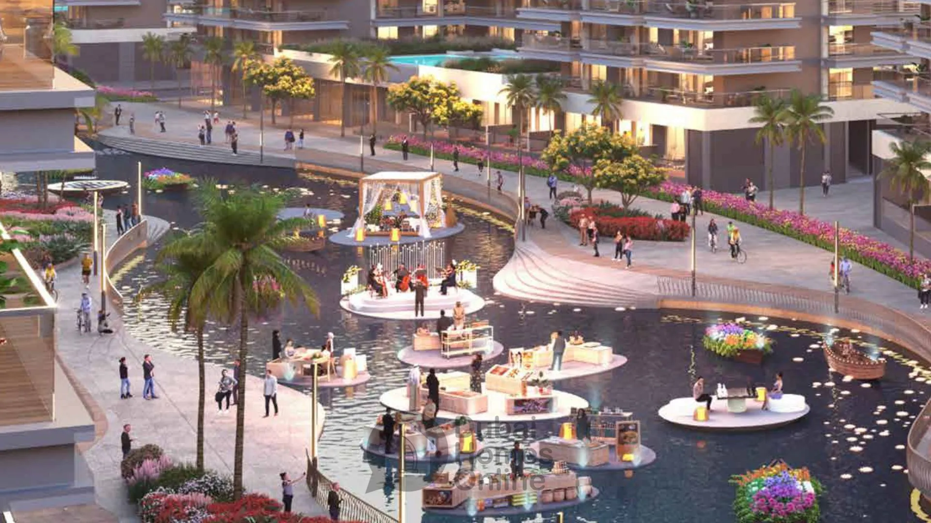  خرید آپارتمان های لوکس در پروژه دماک ریورساید دبی