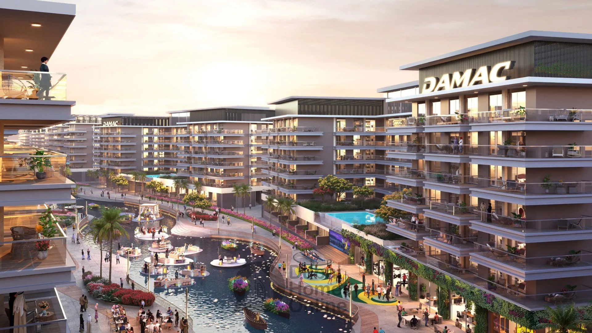  خرید آپارتمان های لوکس در پروژه دماک ریورساید دبی