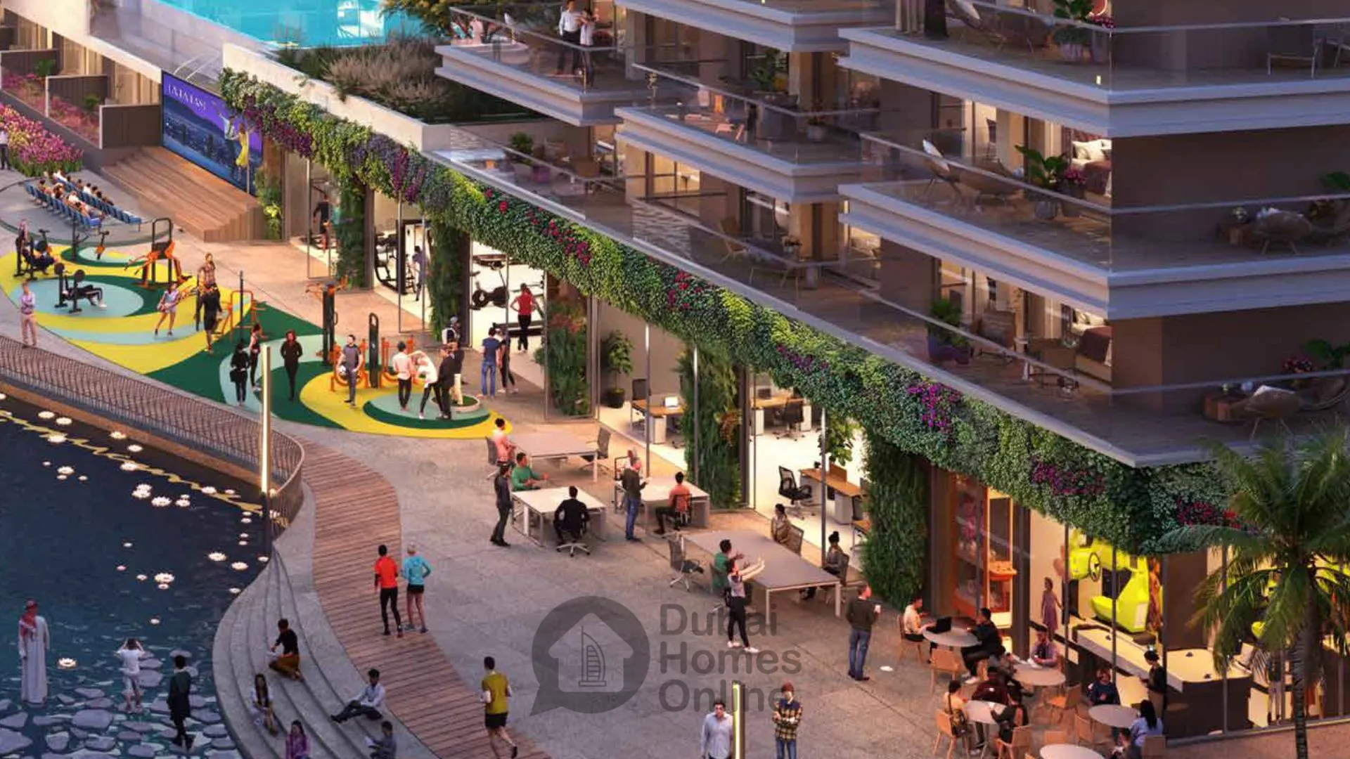  خرید آپارتمان های لوکس در پروژه دماک ریورساید دبی