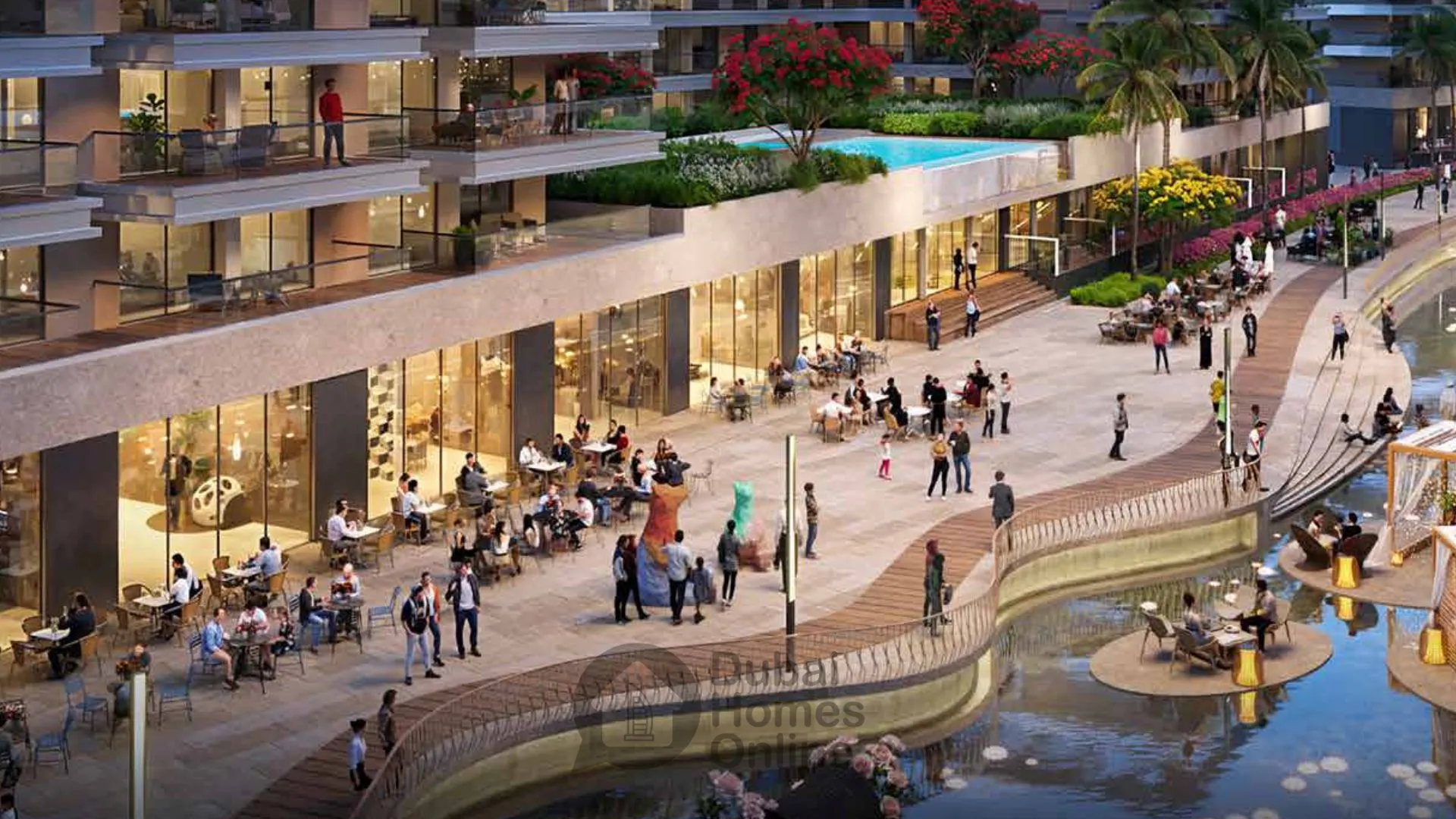  خرید آپارتمان های لوکس در پروژه دماک ریورساید دبی