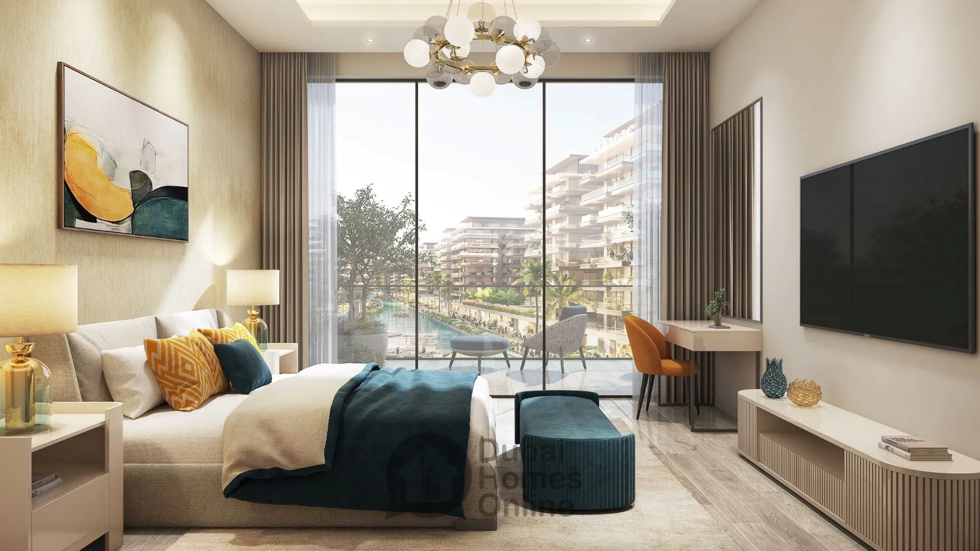  خرید آپارتمان های لوکس در پروژه دماک ریورساید دبی